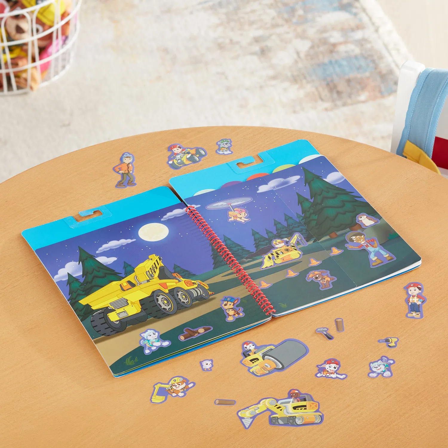 Melissa & Doug Flip-Flap Pad Ultimate Rescue stickerboek 130 herbruikbare stickers