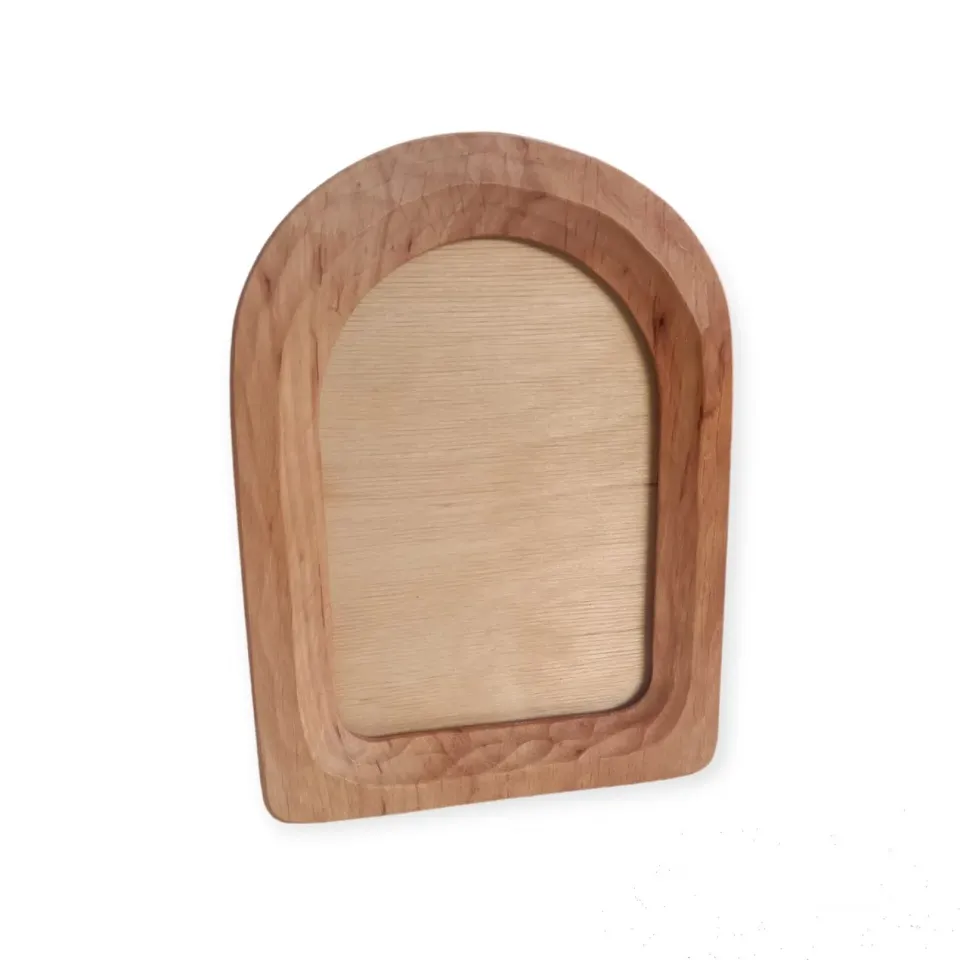 Ginger Fairy Wissellijst semi ovaal staand hout 10,5x15
