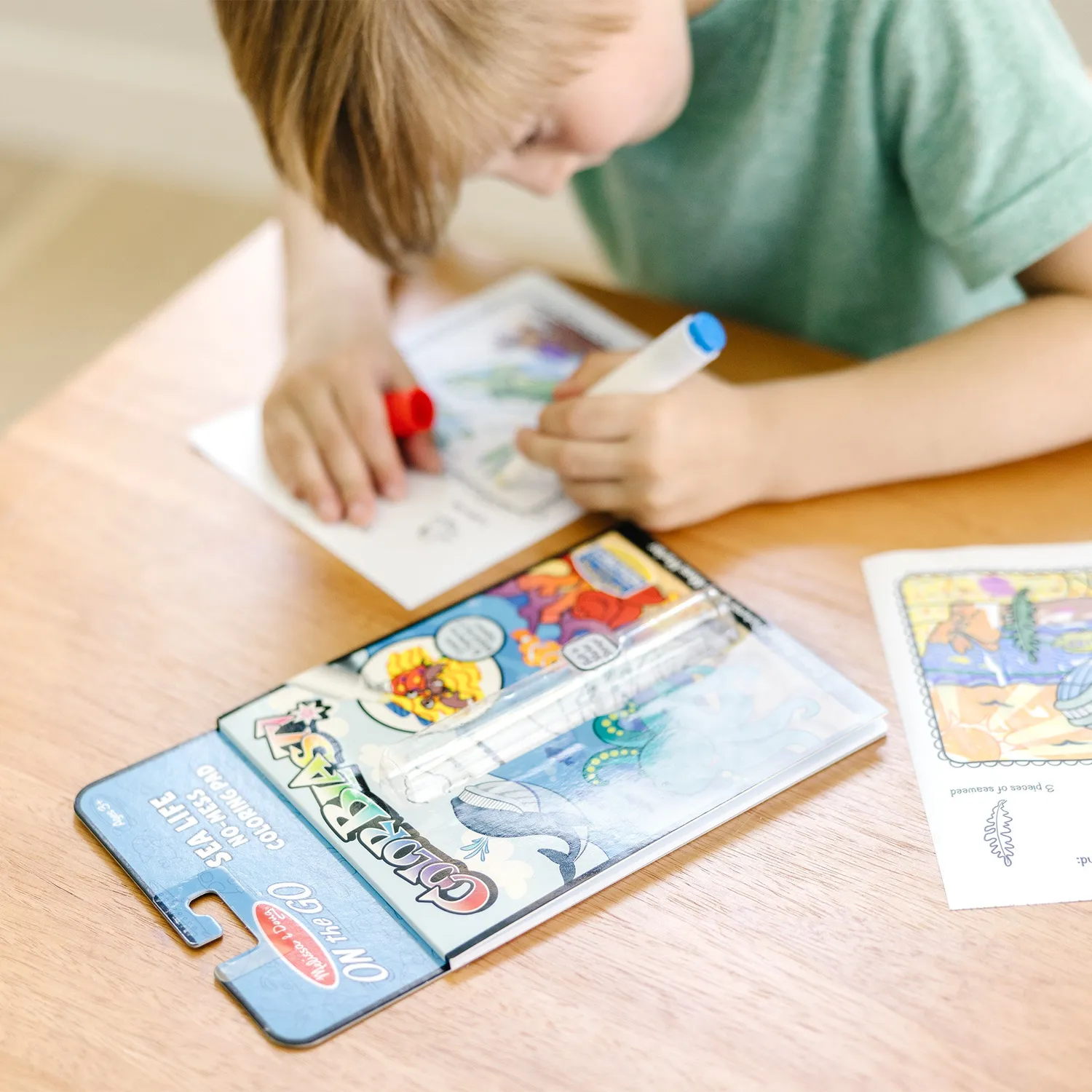 Melissa & Doug On the Go Sea Life ColorBlast kleurboek