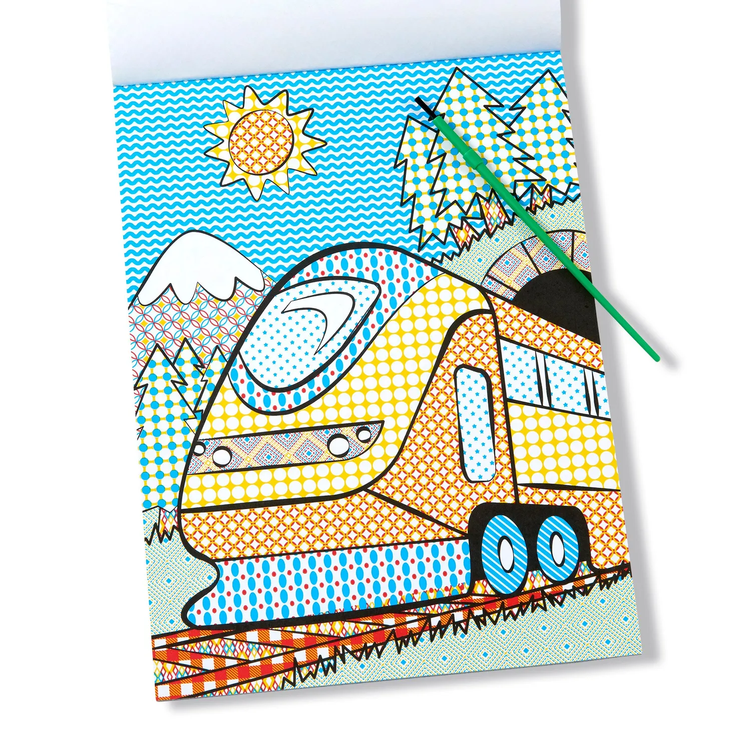 Melissa & Doug My First Paint with Water voertuigen 24 platen