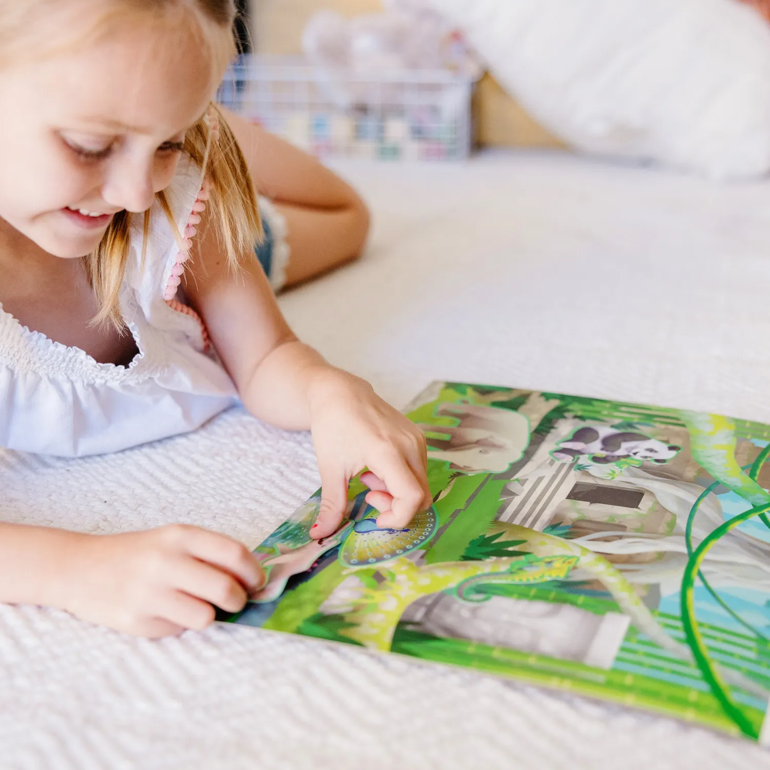 Melissa & Doug Jungle Herbruikbaar Stickerboek Savanne