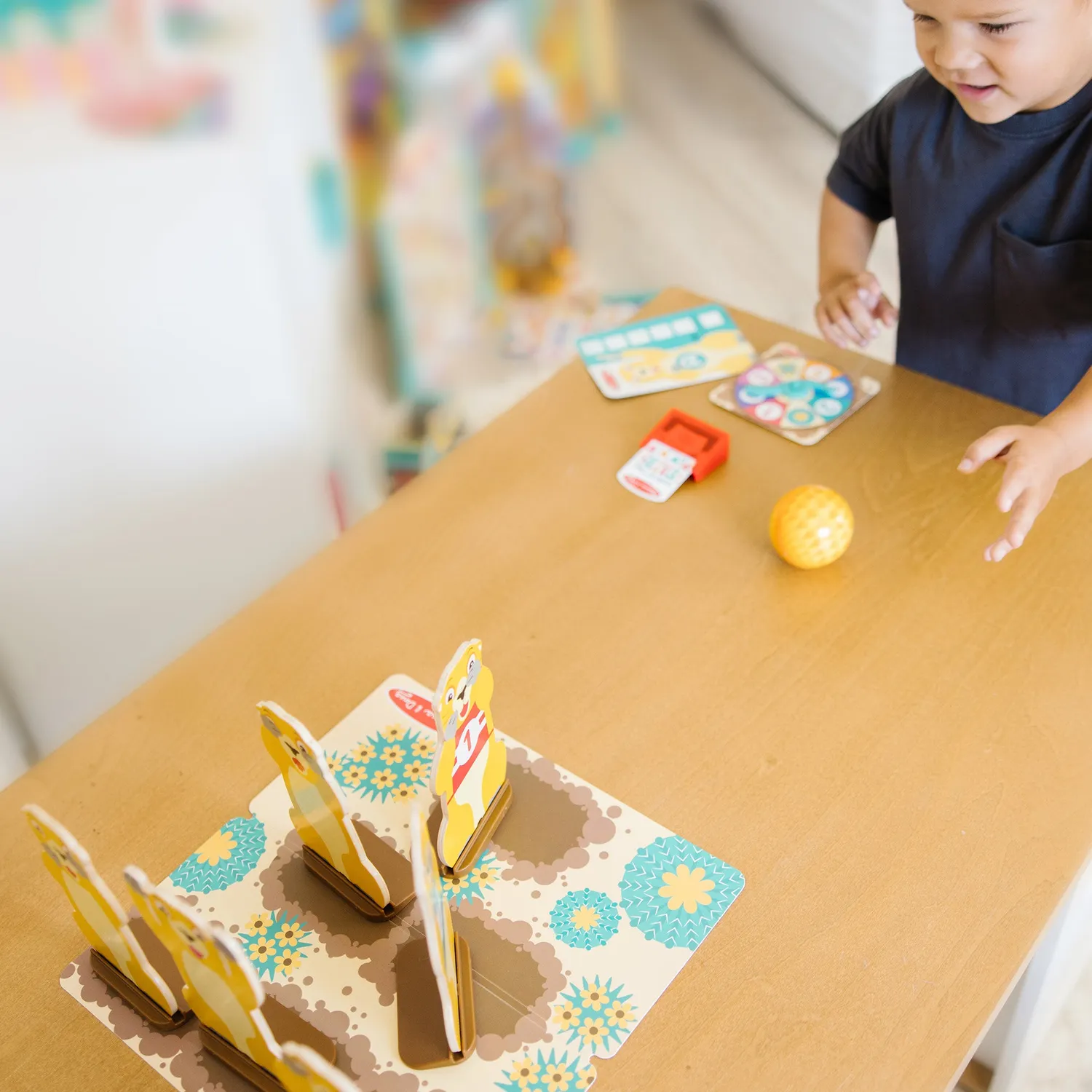 Melissa & Doug Fun at the Fair! Armadillo Roll & Bowl kegelspel