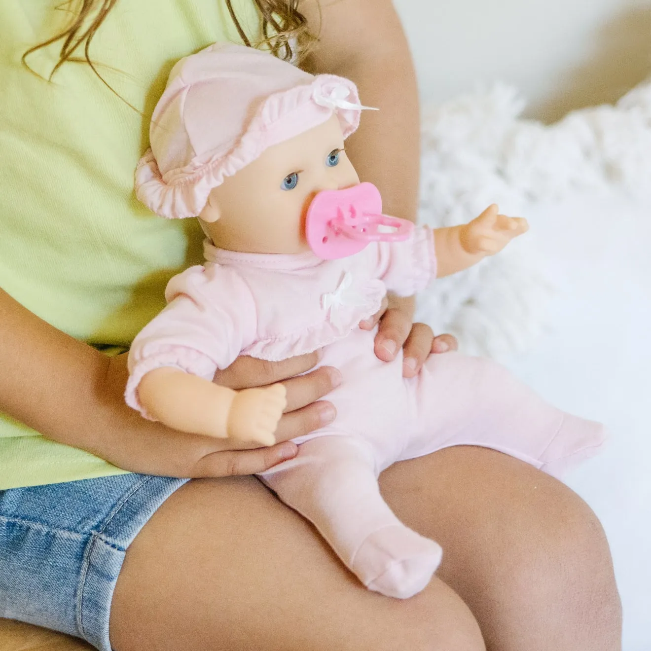 Melissa & Doug Mine to Love Jenna Babypop 30 cm Roze
