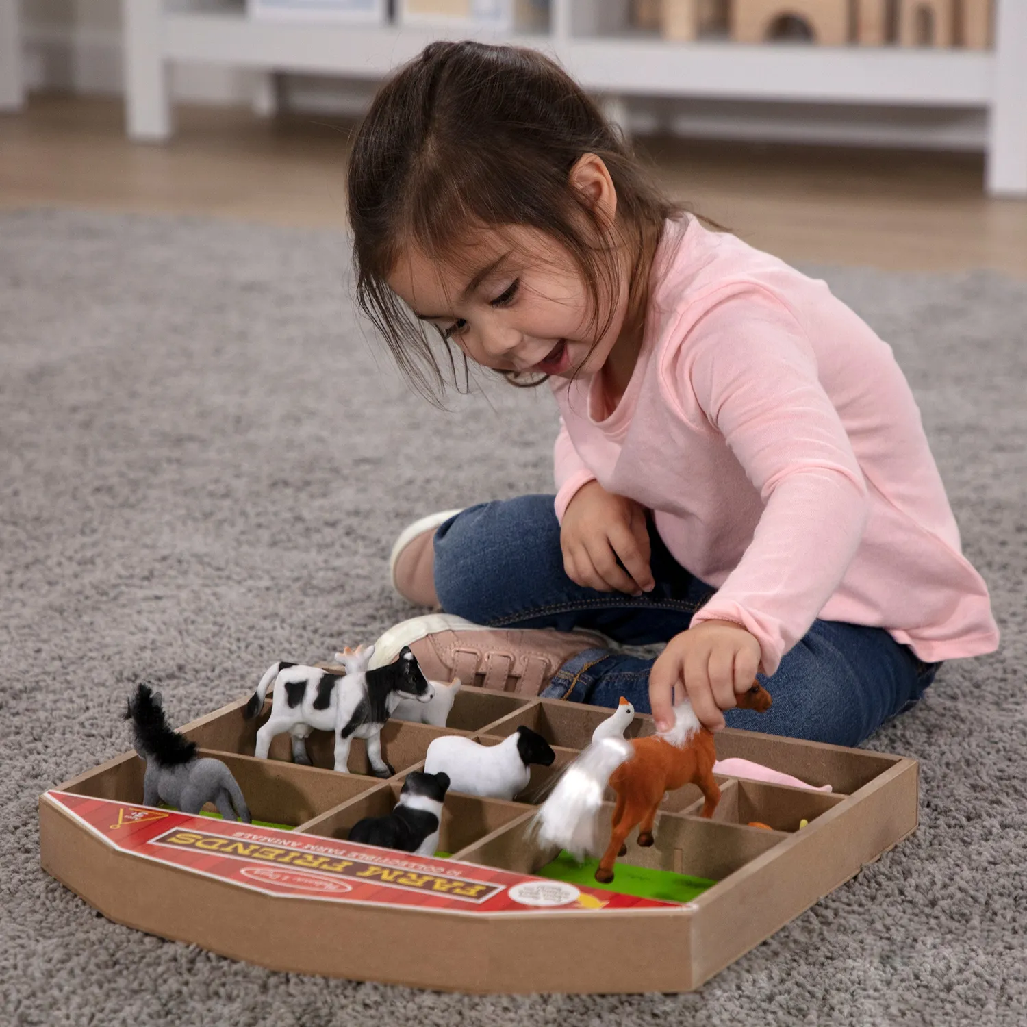 Melissa & Doug Farm Friends boerderijdieren 10 stuks