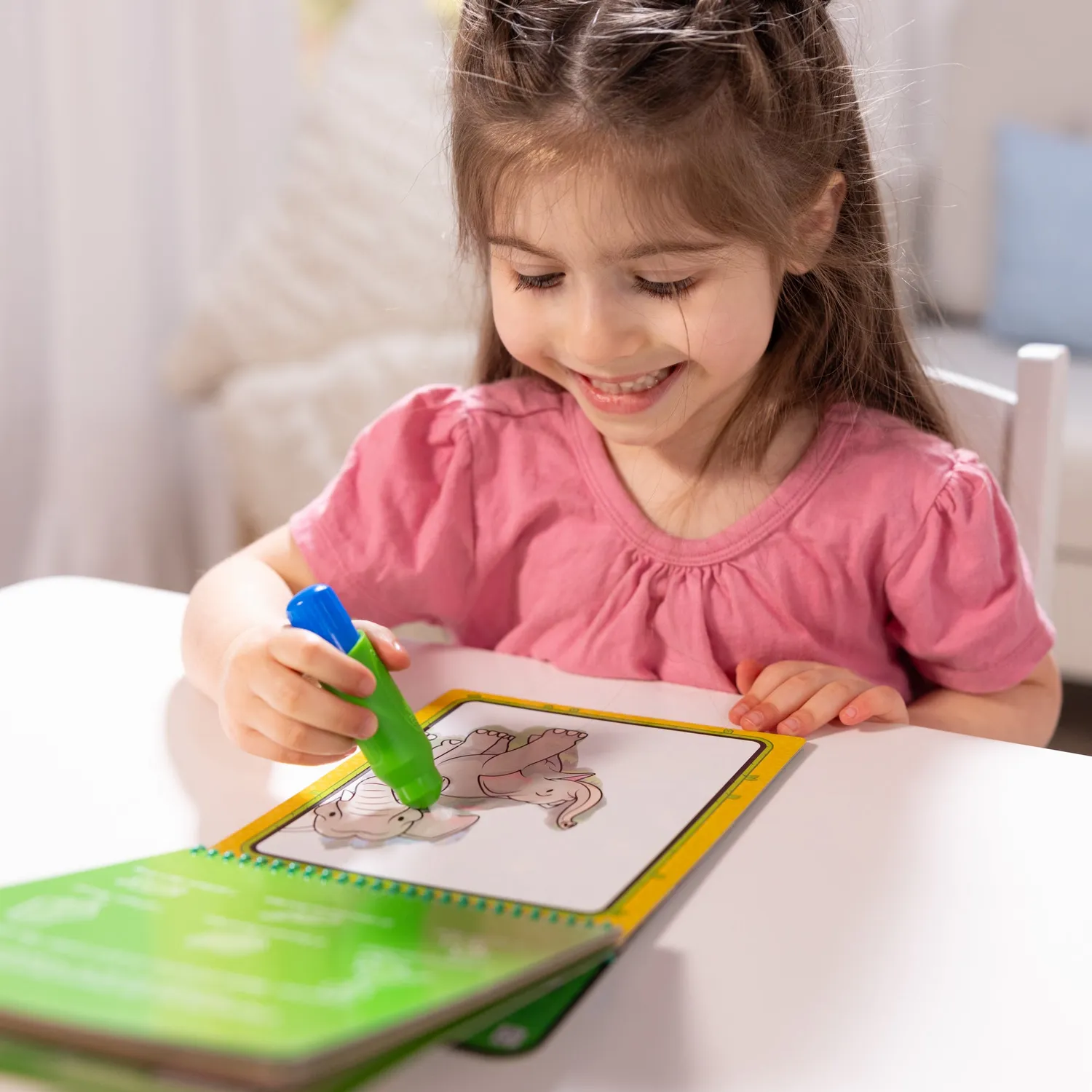 Melissa & Doug Water Wow Kleurboek jungle 4 pagina's