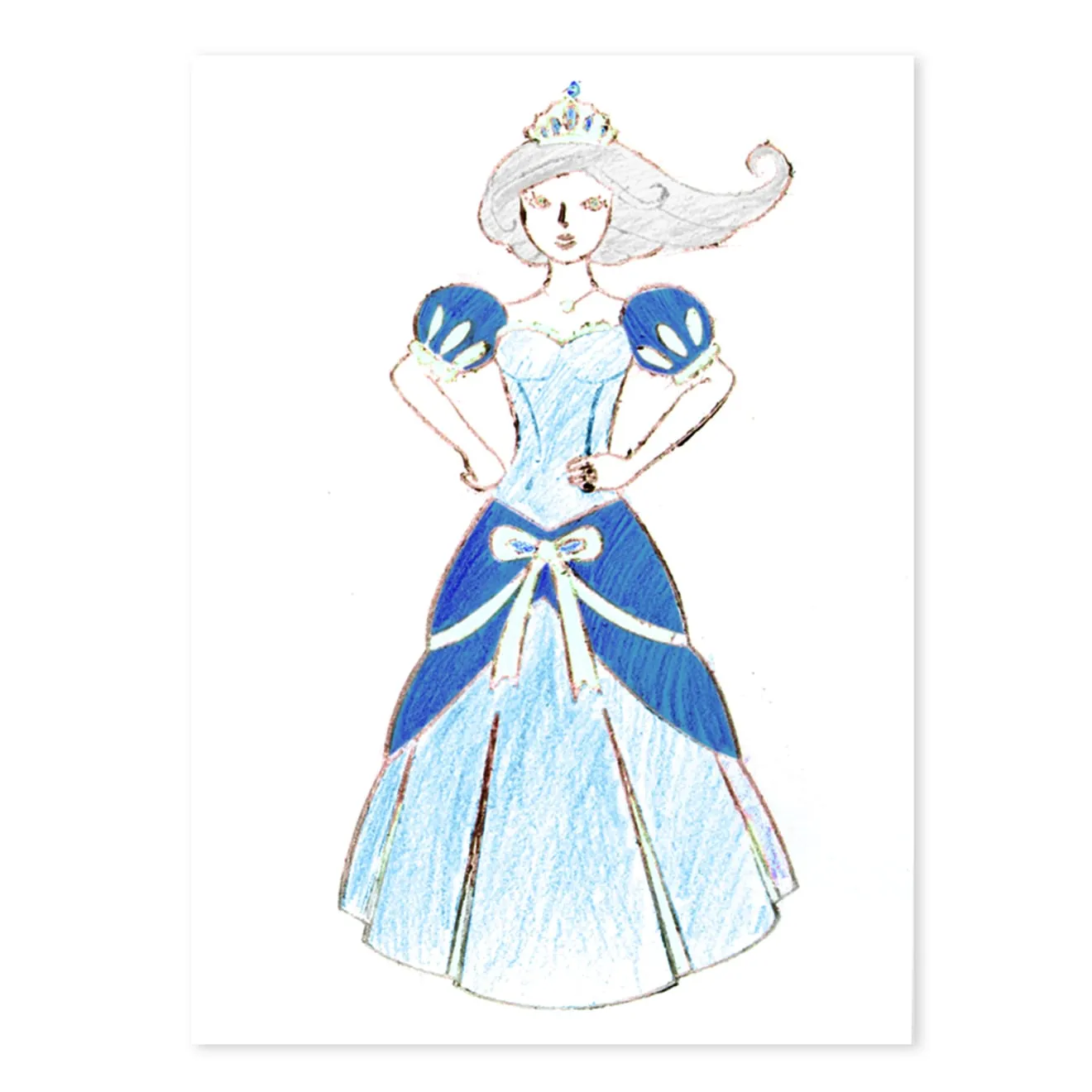 Melissa & Doug Princess Design knutselset prinses