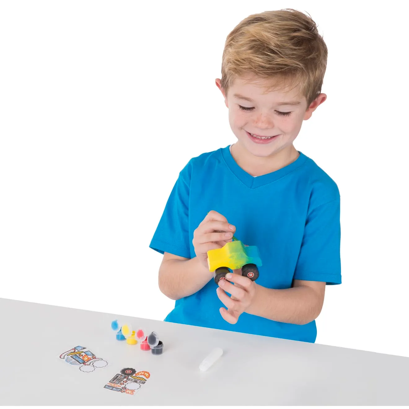 Melissa & Doug Created by Me Monster Truck knutselset hout