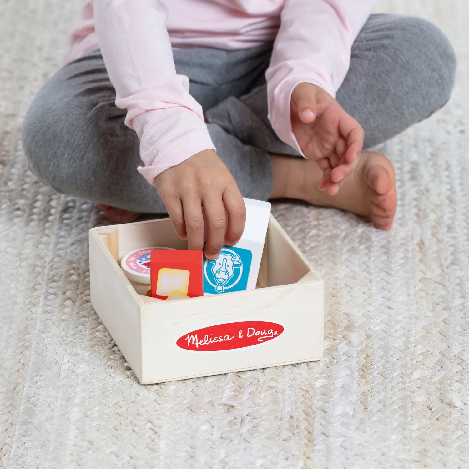 Melissa & Doug Food Groups Dairy houten speelvoedsel zuivel