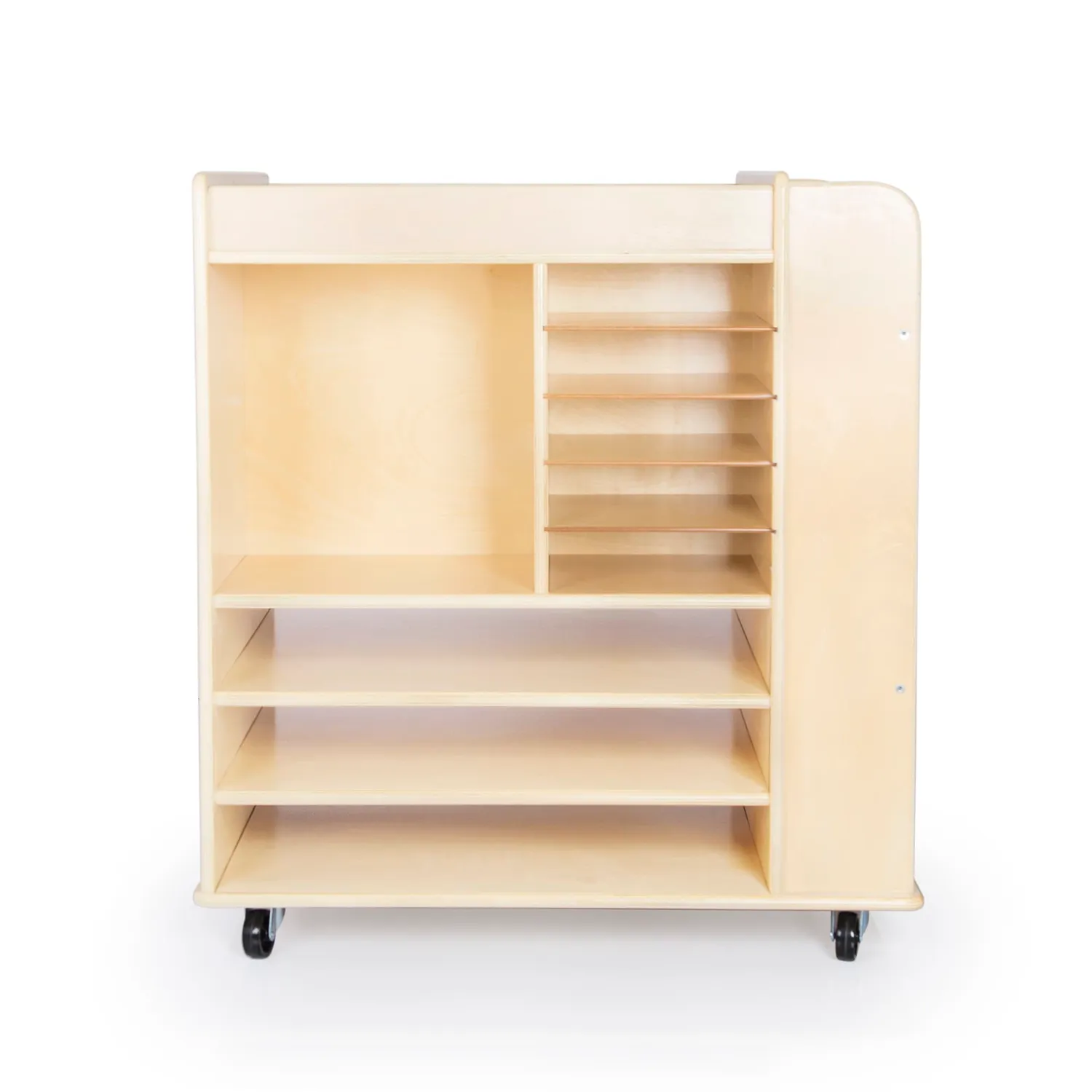 Guidecraft Art Cart opbergkar berkenhout