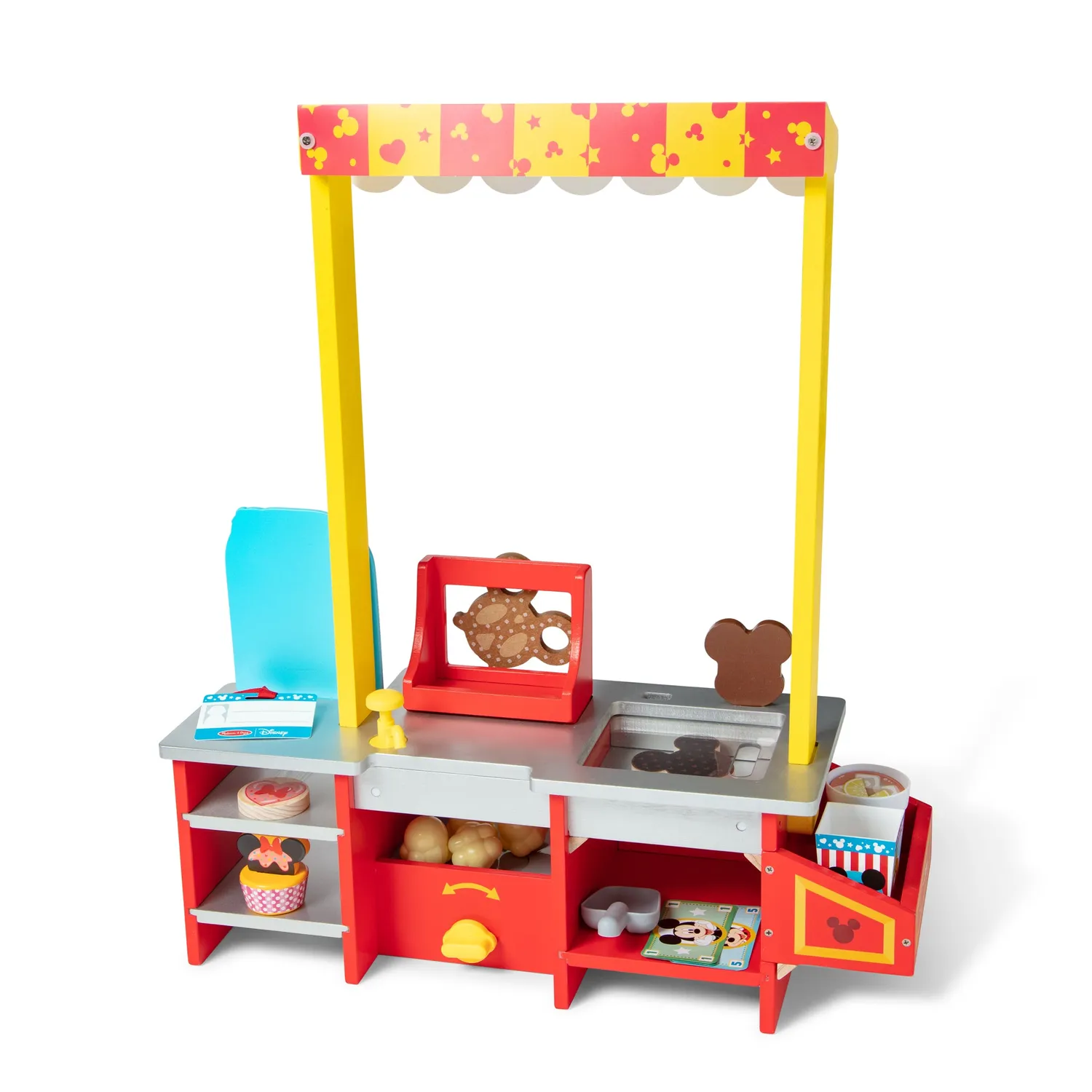 Melissa & Doug Disney Snacks Popcorn Speelwinkel houten 33-delig