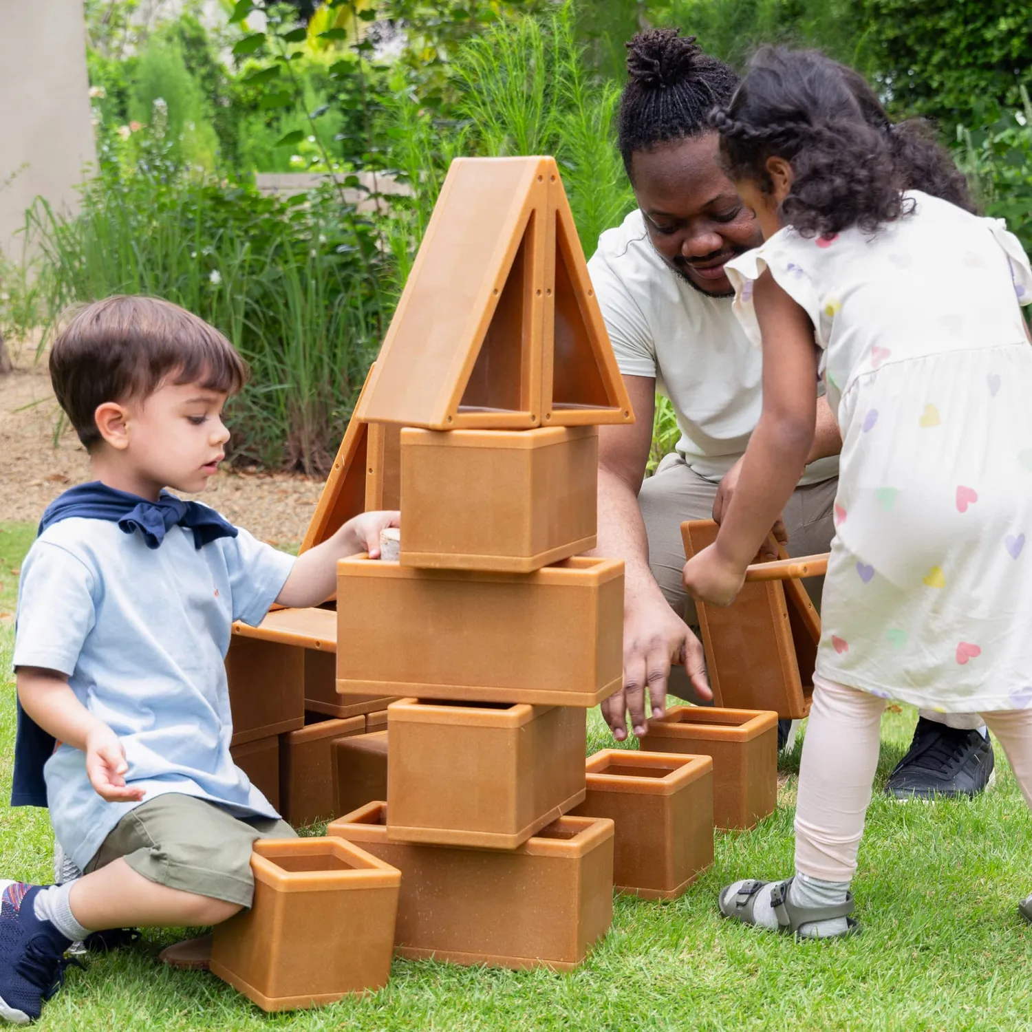 Guidecraft All-Weather Hollow Blocks bouwblokken 22 st