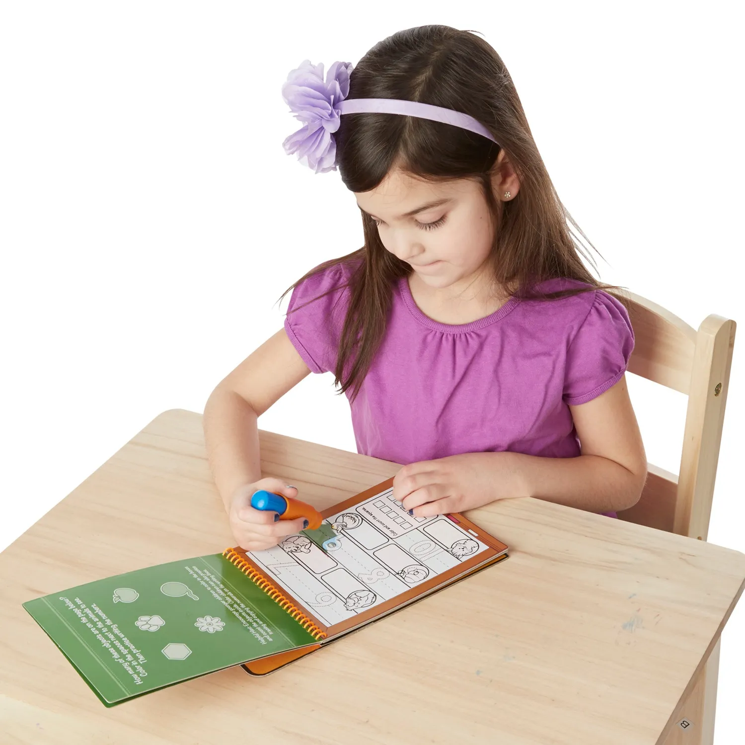 Melissa & Doug Water Wow Numbers waterkleurboek 1-20