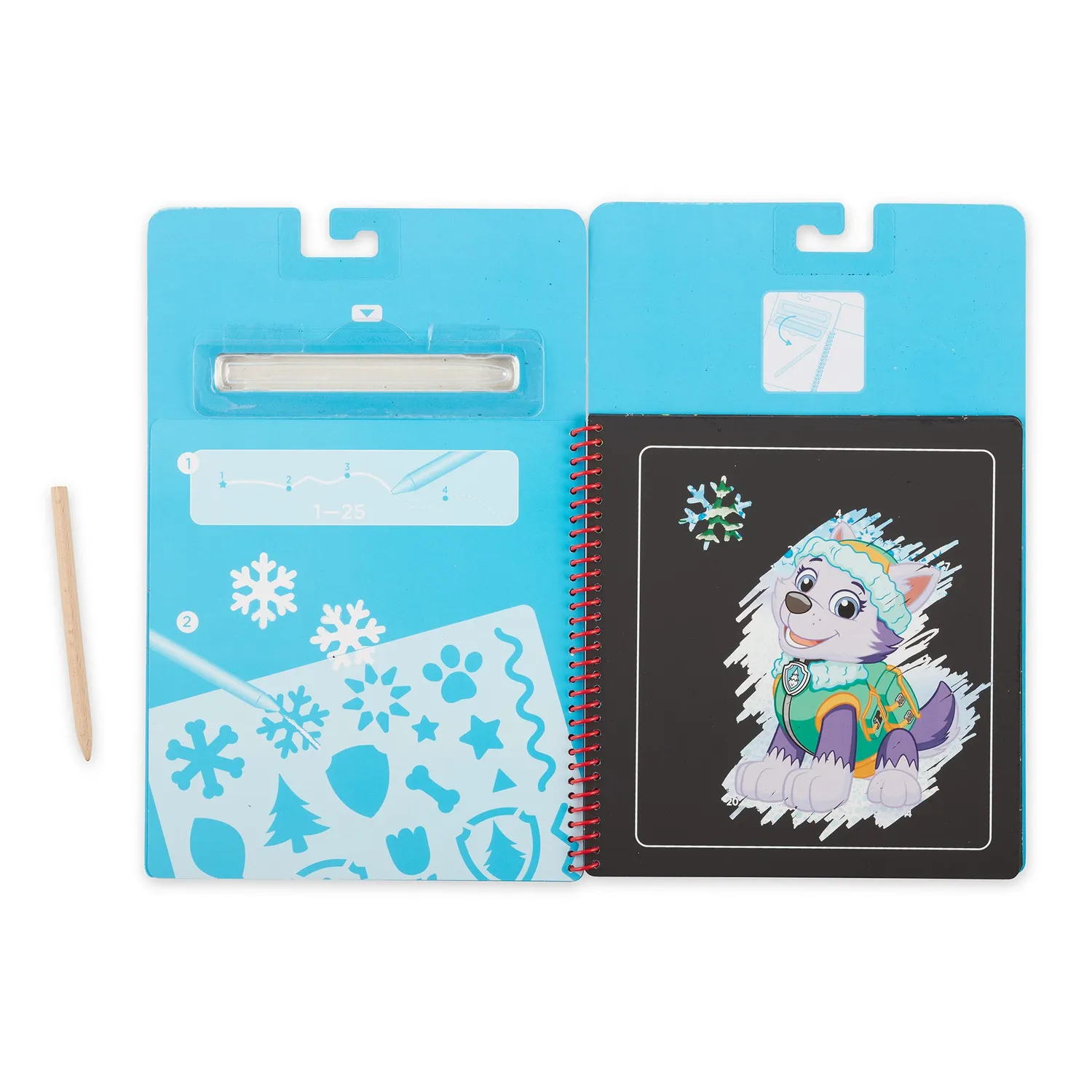 Melissa & Doug PAW Patrol Skye krasblok met pen