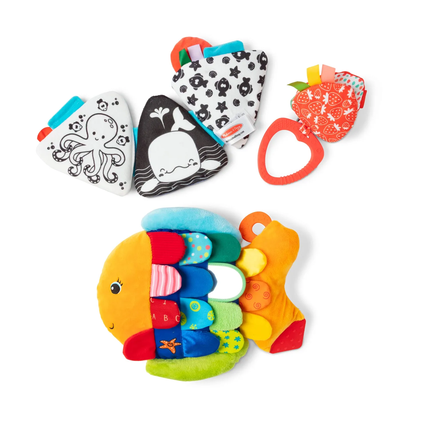 Melissa & Doug Baby Sensory Play cadeauset 3-delig baby
