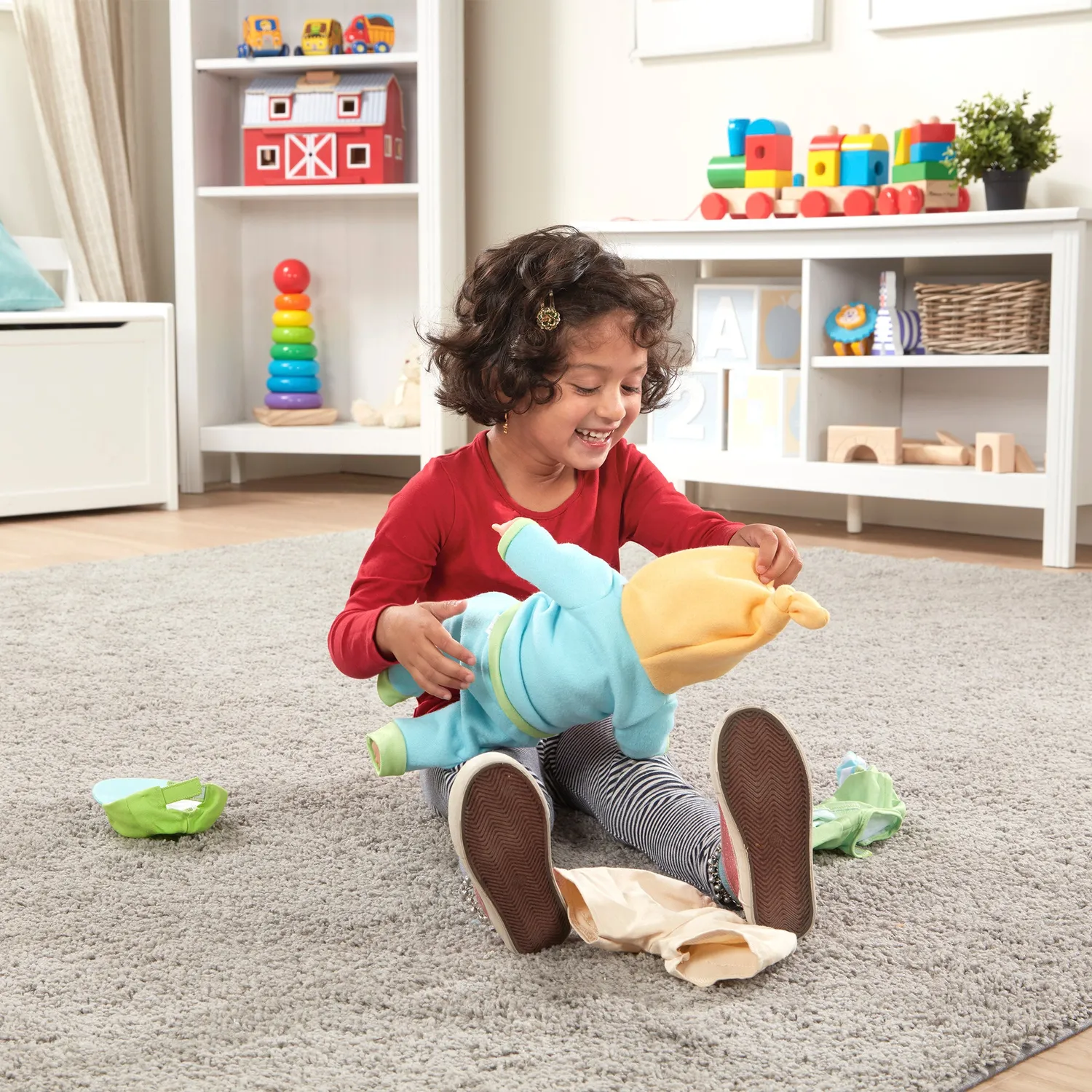 Melissa & Doug Mine to Love Mix & Match poppenkleding 6-delig