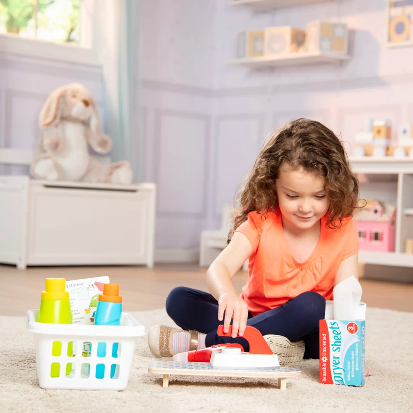 Melissa & Doug Laundry Basket Wassetje 14-delig