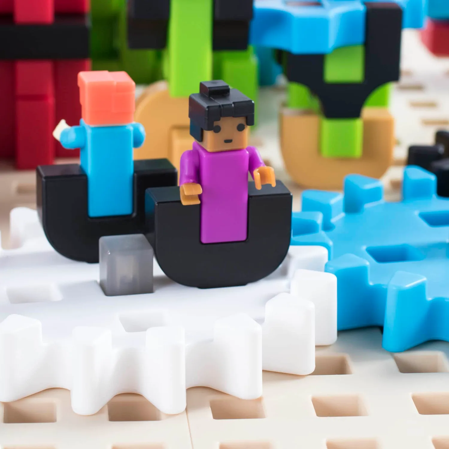 Guidecraft IO Blocks Center speeltabel constructiespeelgoed
