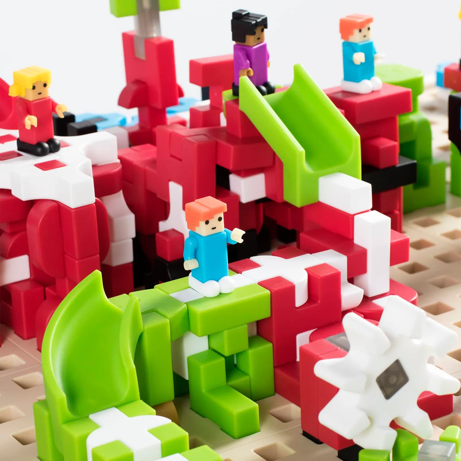 Guidecraft IO Blocks Center speeltabel constructiespeelgoed