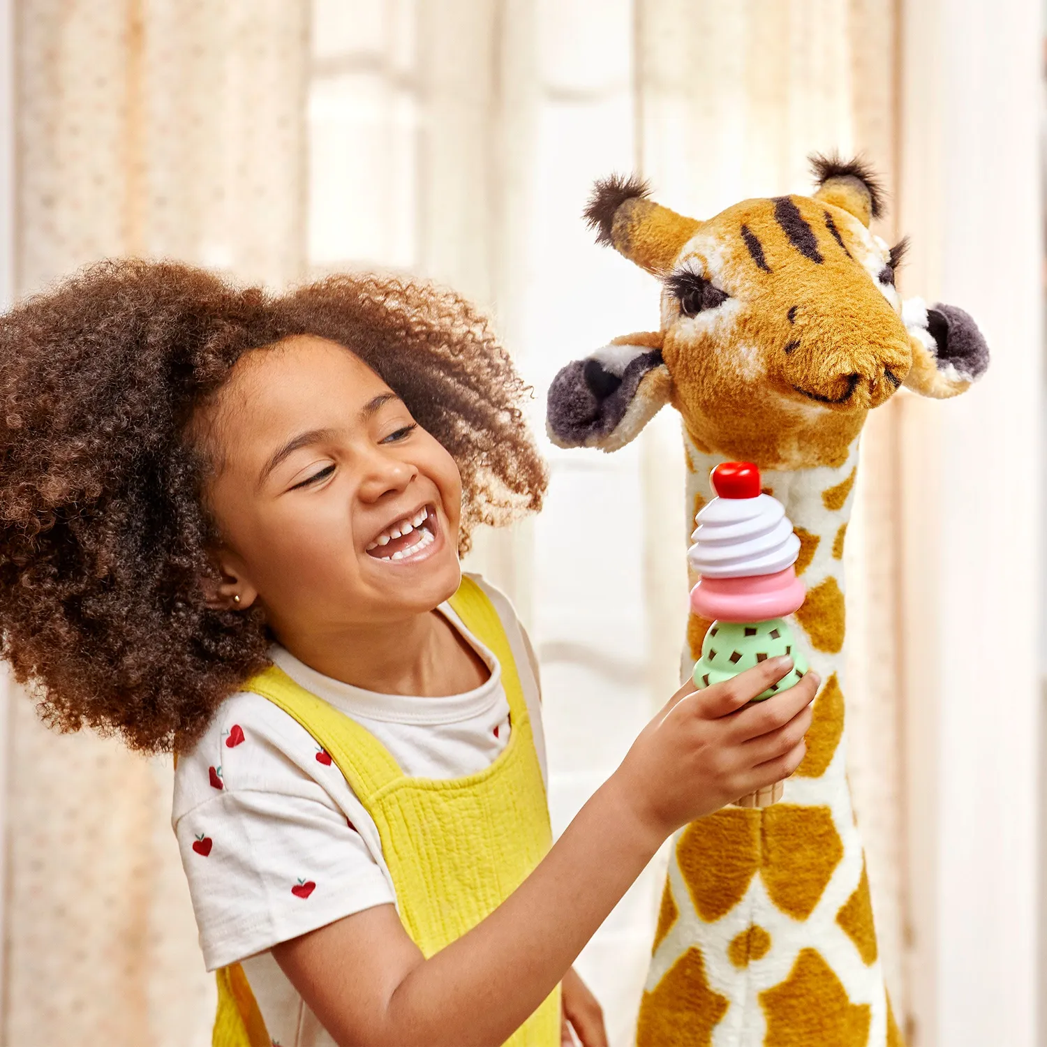 Melissa & Doug Giraffe Knuffel Groot Pluche 120 cm