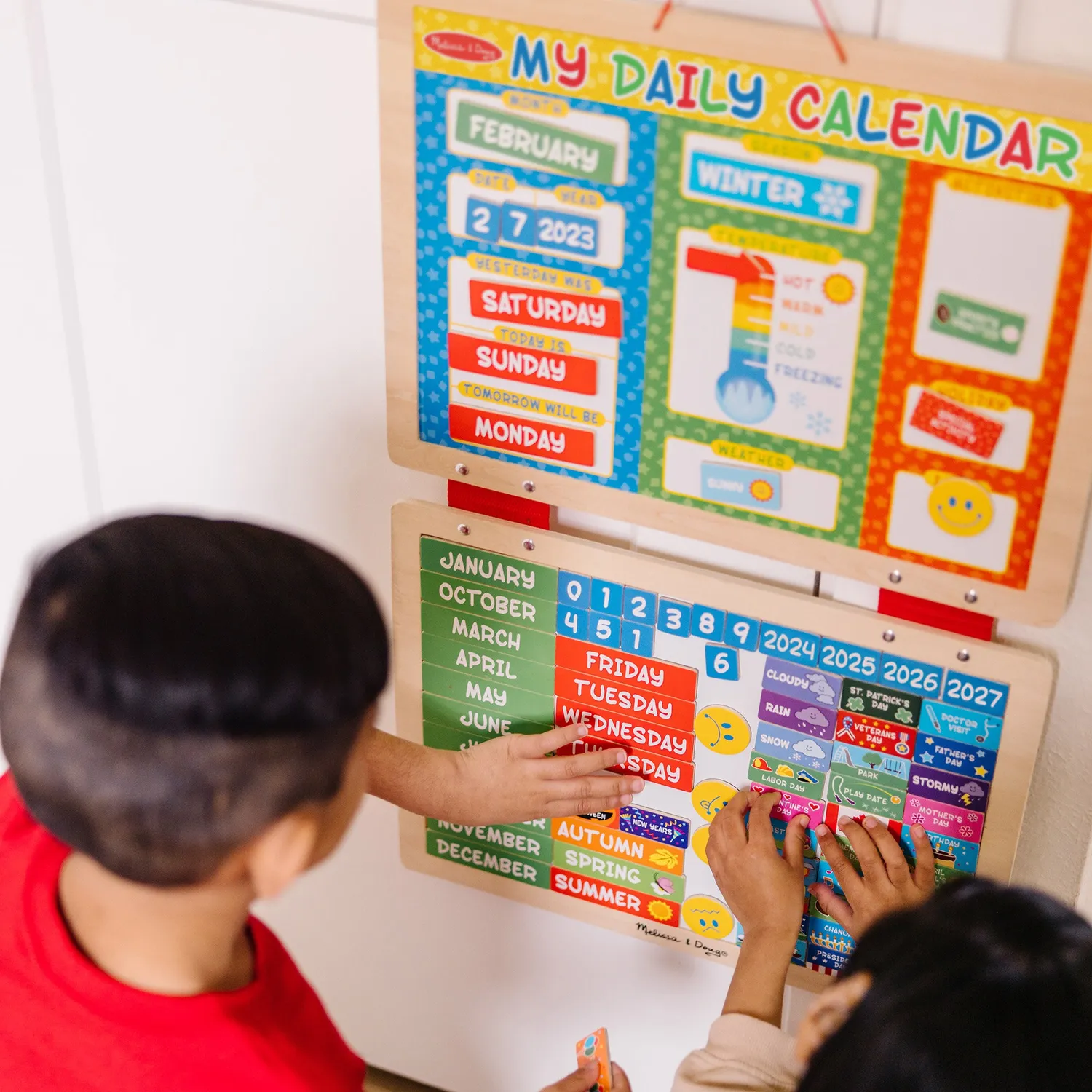 Melissa & Doug My Magnetic Daily Calendar magneetkalender 3-5 jaar