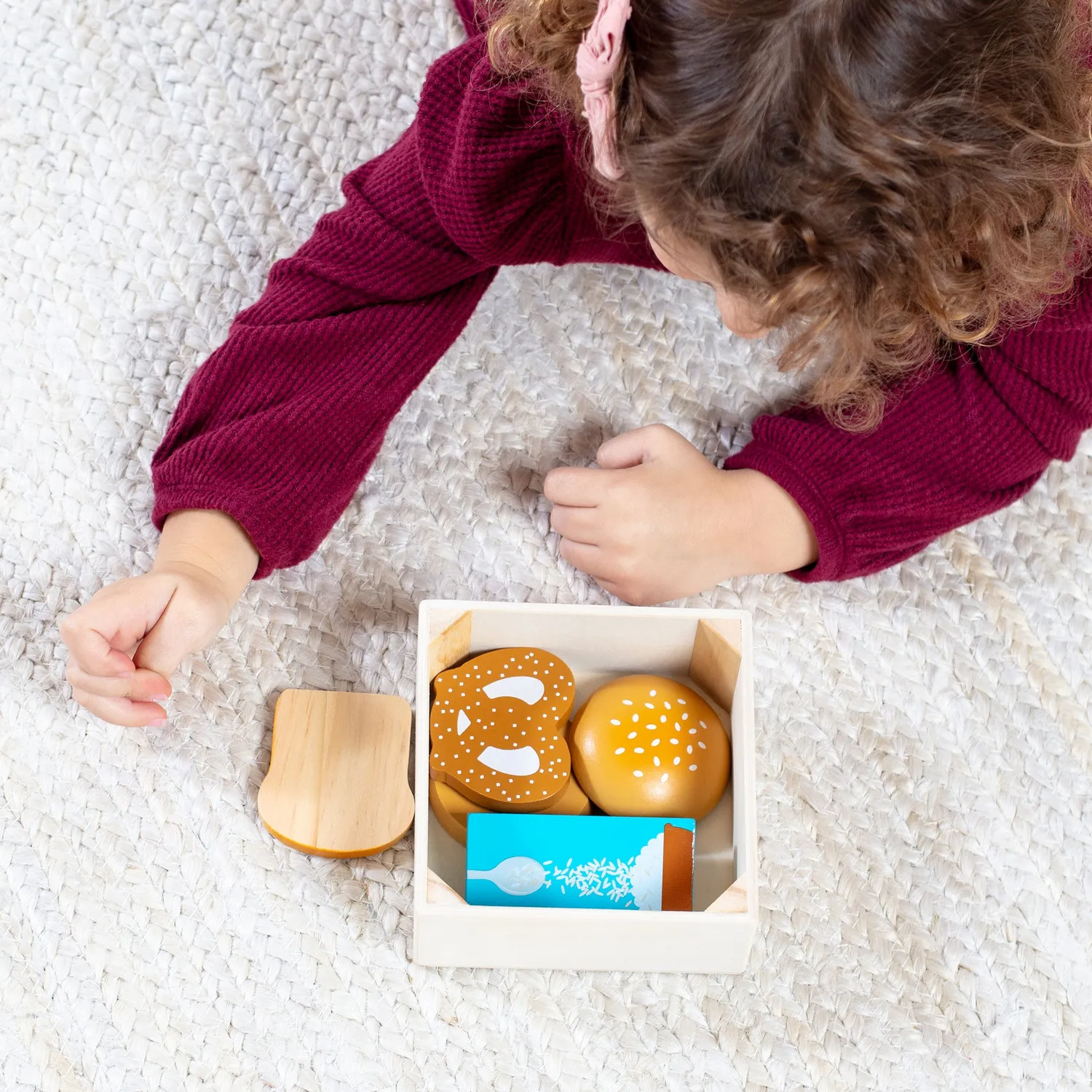 Melissa & Doug Granen Houten Speelvoedsel Set