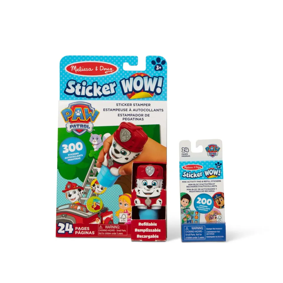 Melissa & Doug Sticker WOW Marshall stickerstempel 500 stickers