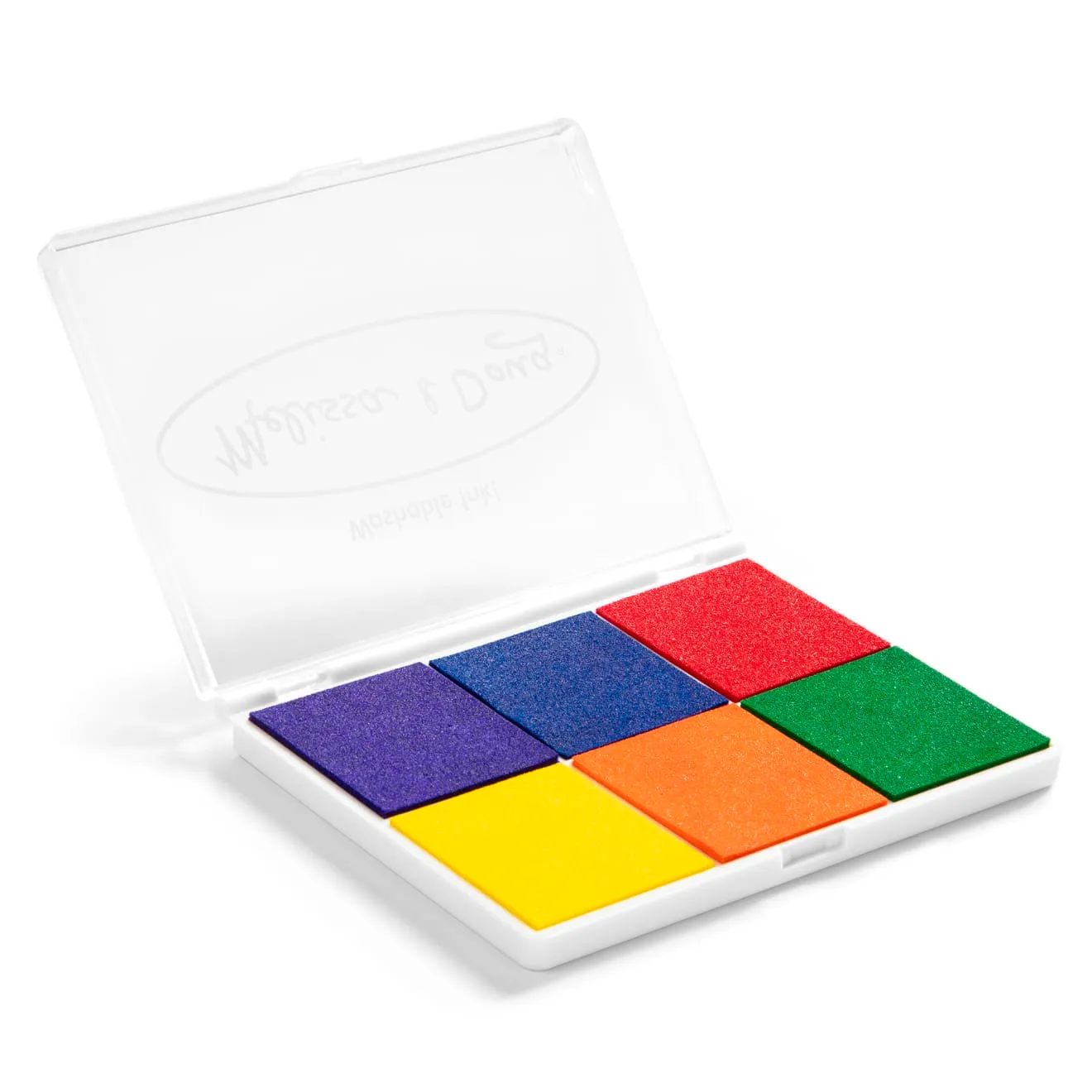 Melissa & Doug Rainbow Stamp Pad stempelkussen 6 kleuren