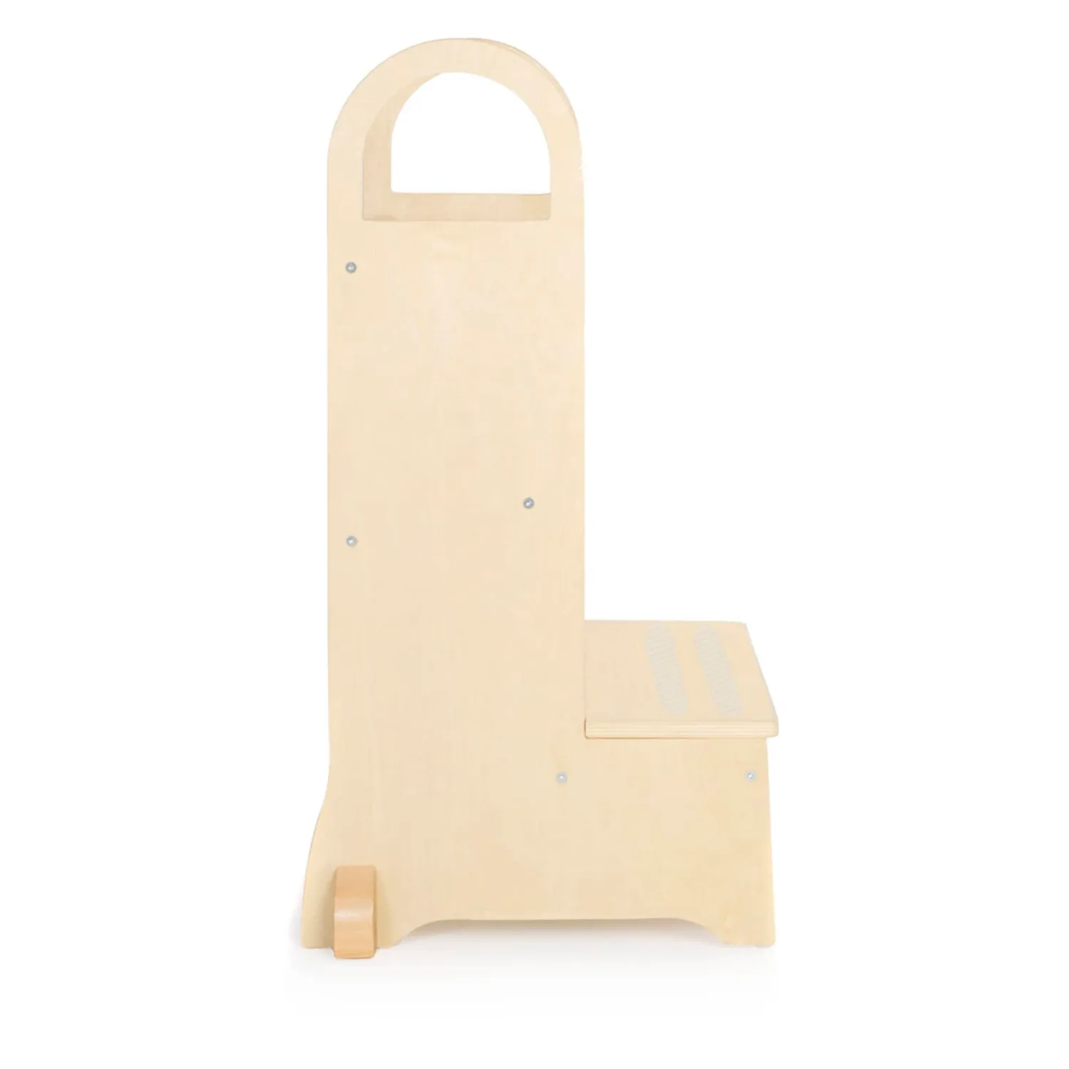 Guidecraft High Rise Step-Up opstapkruk Natural hout antislip