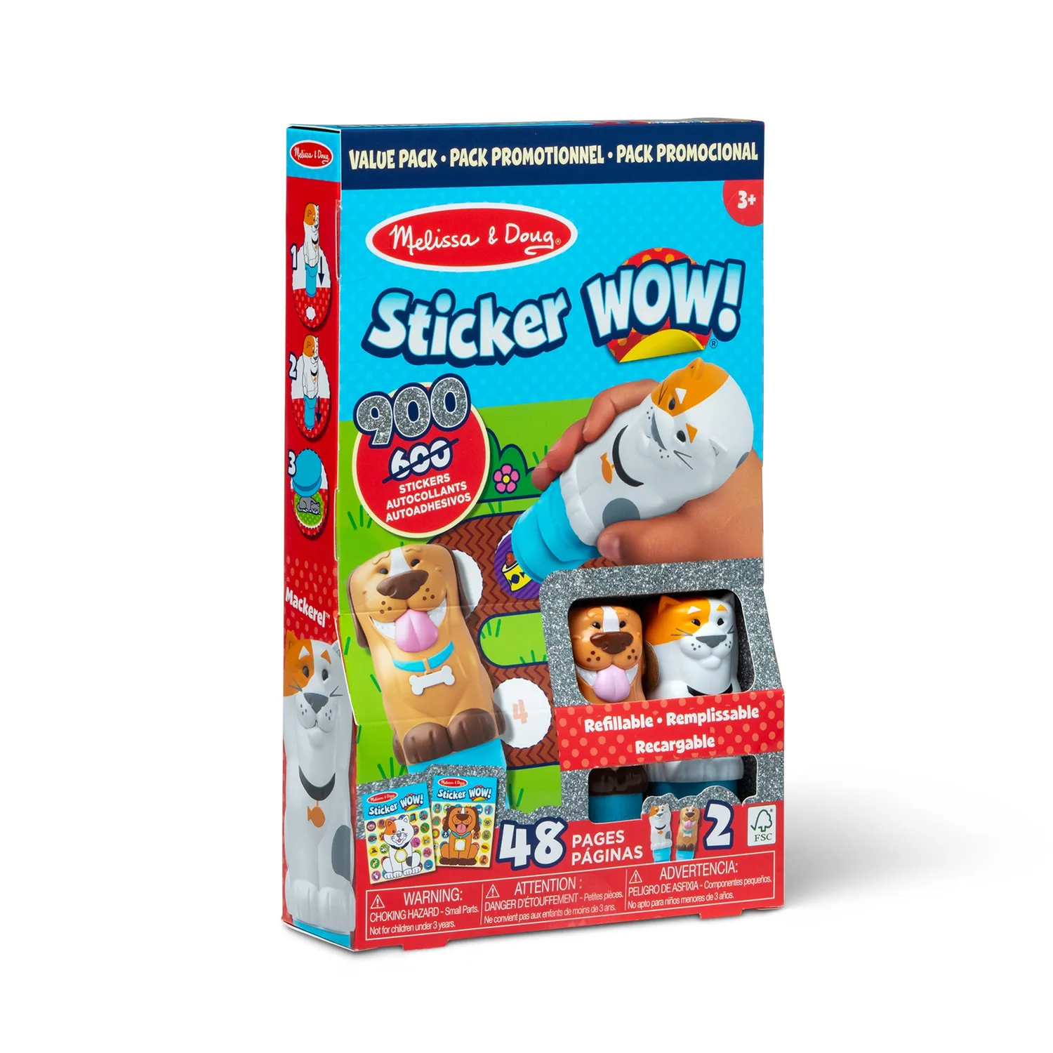 Sticker WOW! Pets Value Pack stickerboek 900 stickers