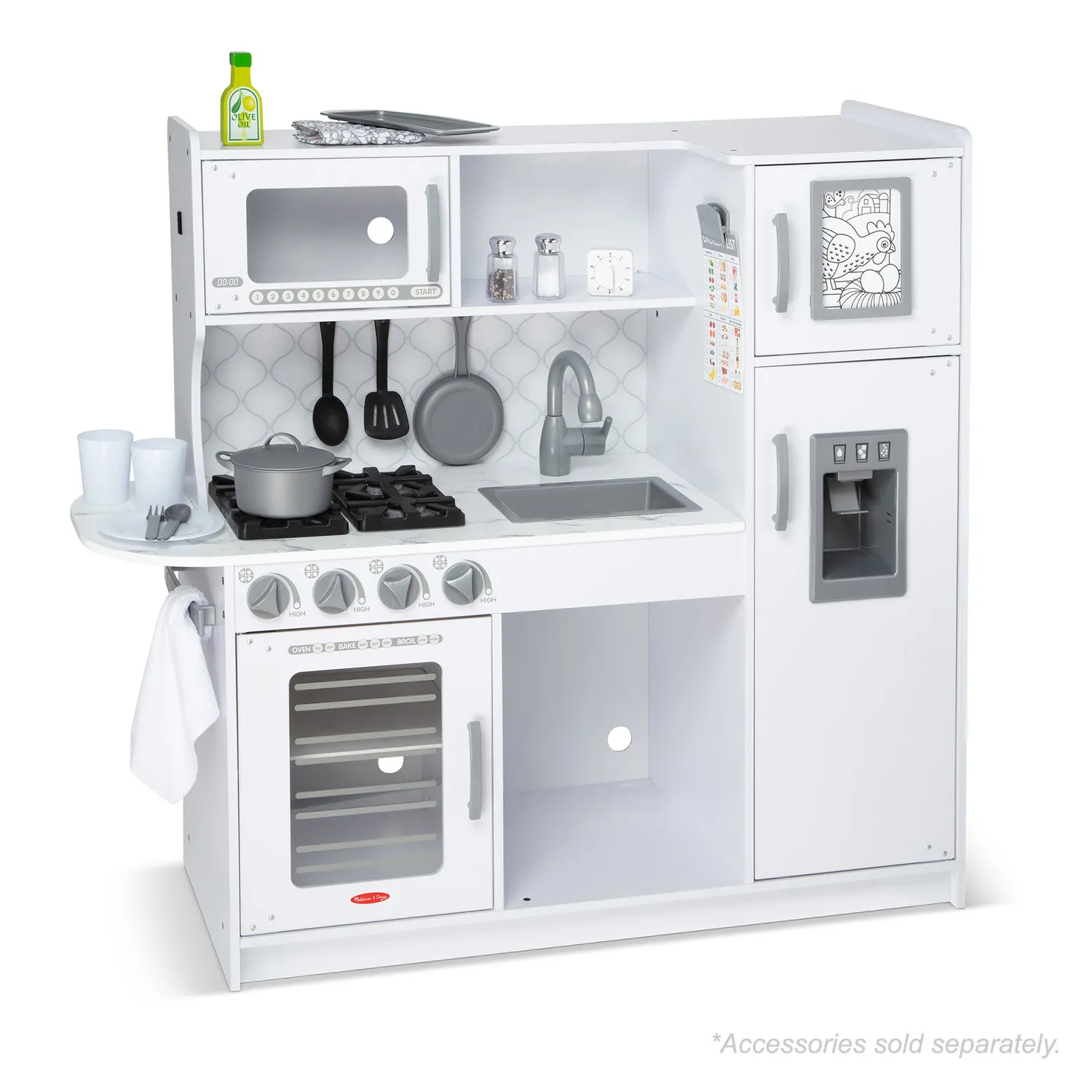Melissa & Doug Chef’s Kitchen Cloud houten speelkeuken 3-5 jaar