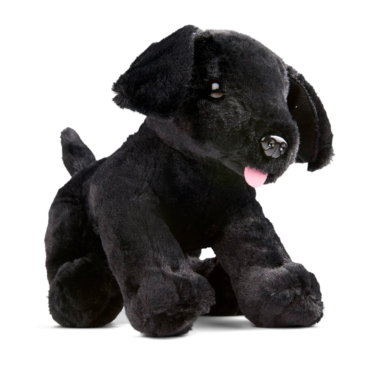 Melissa & Doug Benson Black Lab knuffel puppy 25 cm