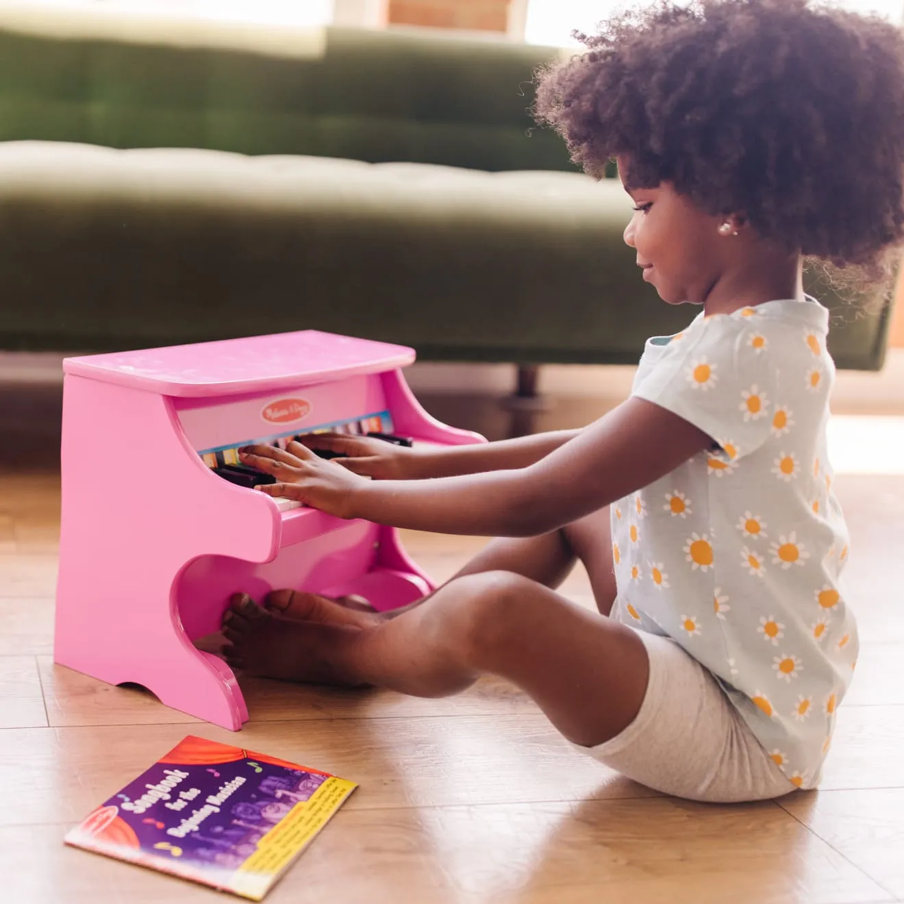 Melissa & Doug Learn-to-Play Piano Roze 25 Toetsen