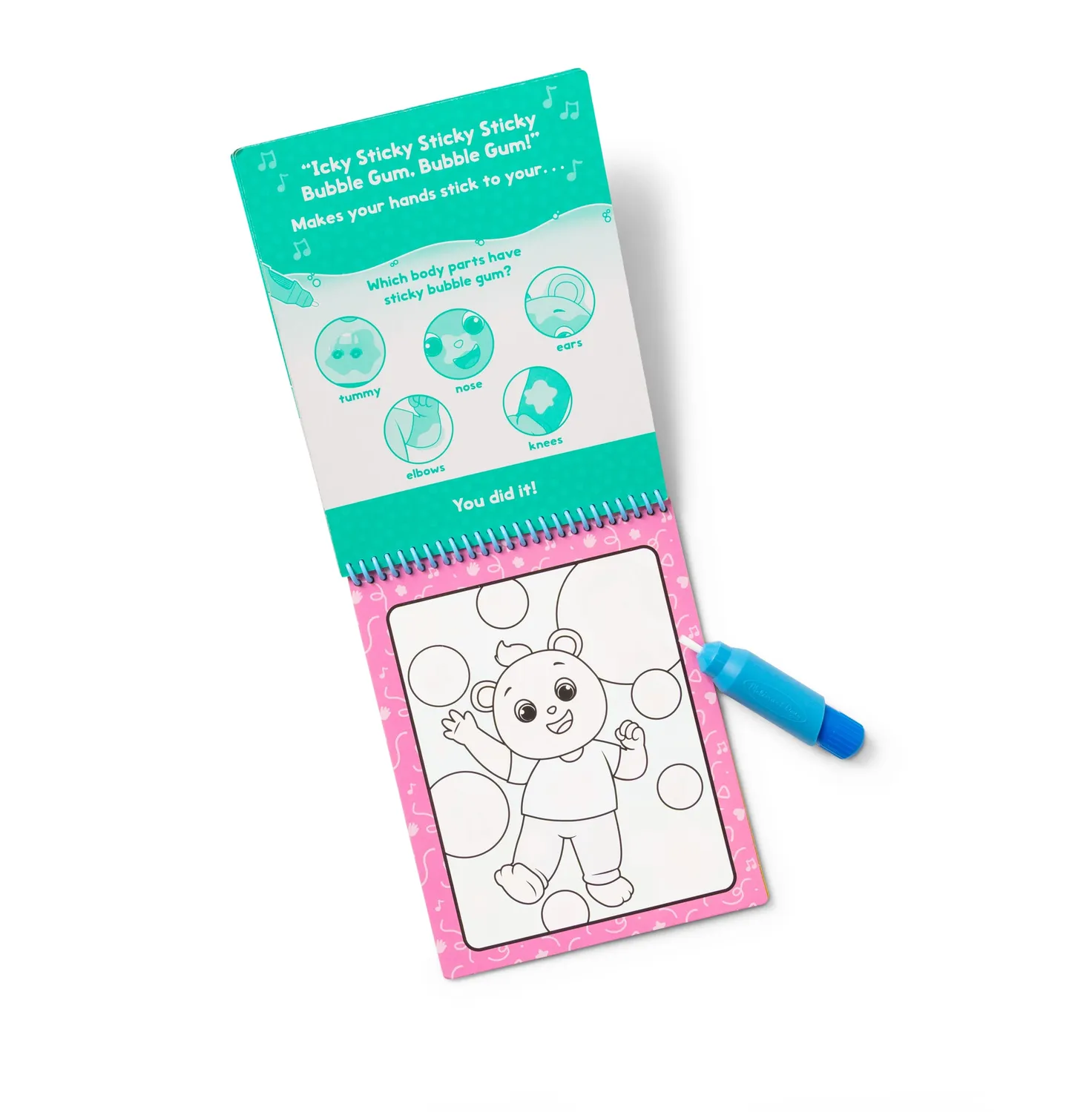 Melissa & Doug Water Wow Ms Rachel Find Count kleurboek