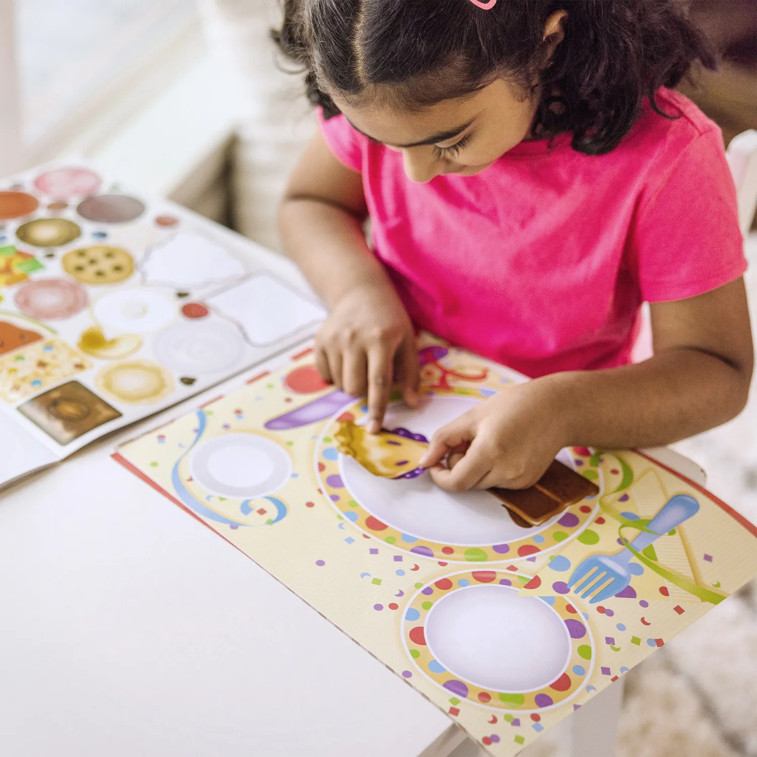 Melissa & Doug Make-a-Meal stickerboek eten 225 stickers
