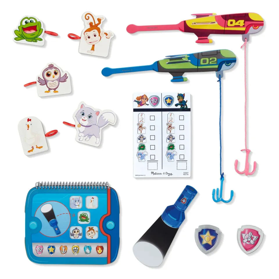 Melissa & Doug PAW Patrol Spy houten speelset meeneemkoffer