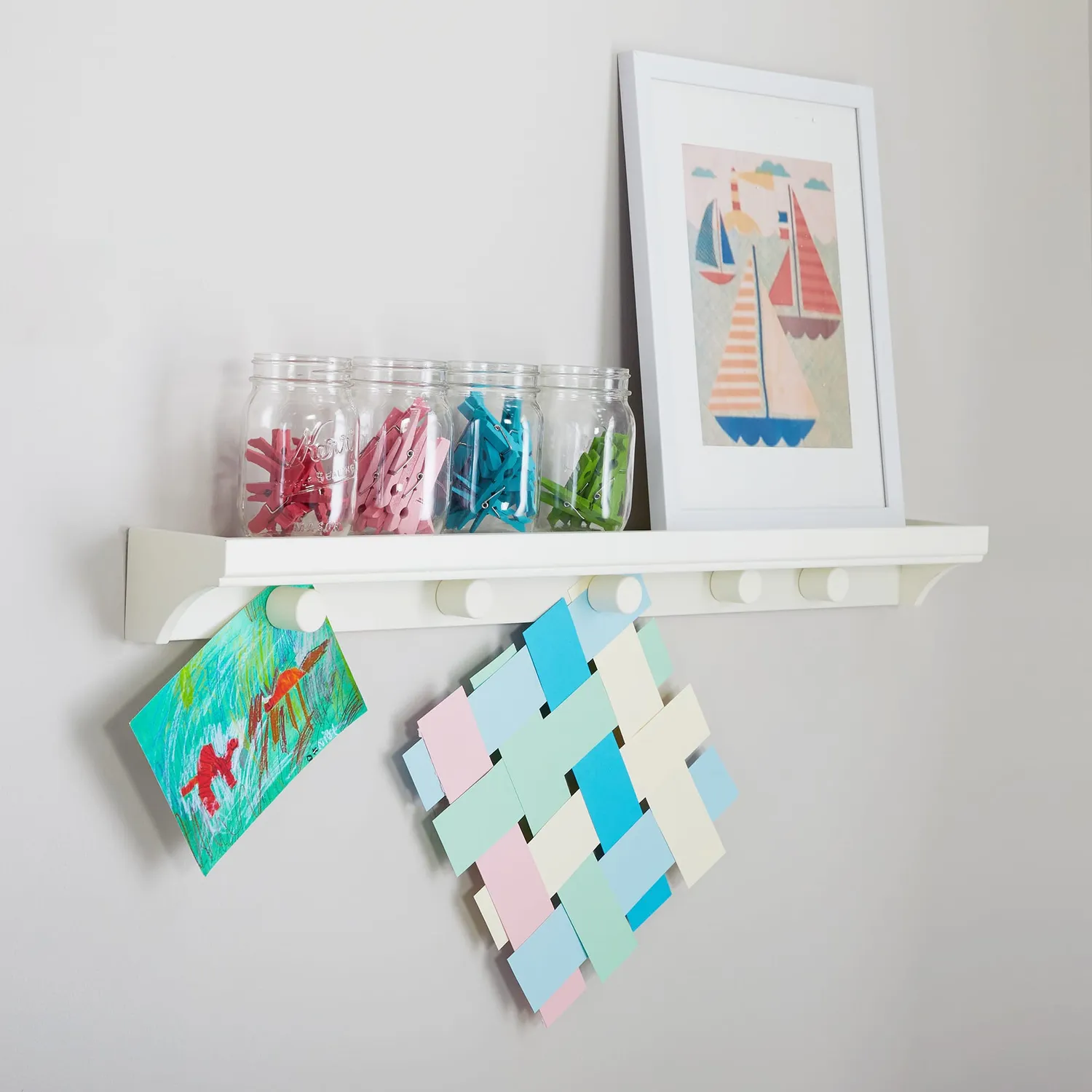 Guidecraft Martha Stewart Kids Art Display ophangbord
