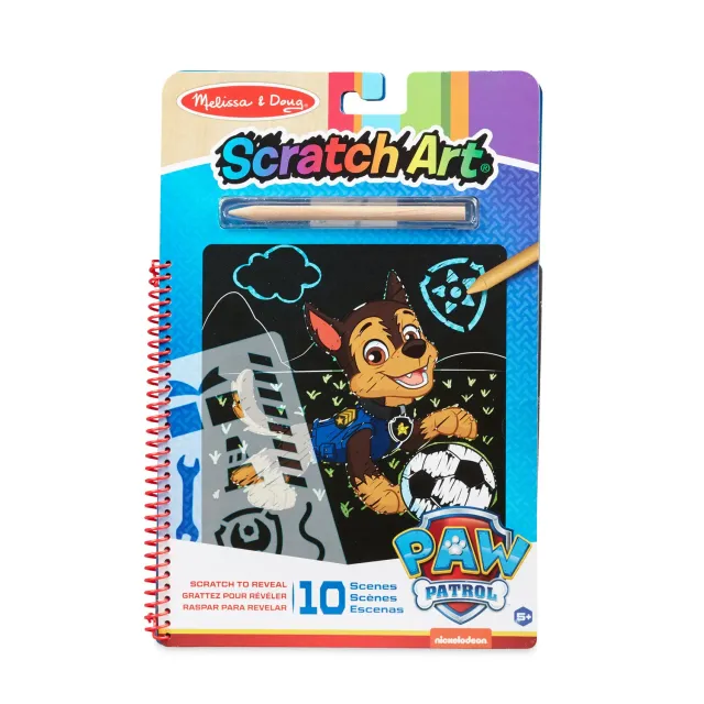Melissa & Doug PAW Patrol Chase krasboek 10 paginas 5+ jaar
