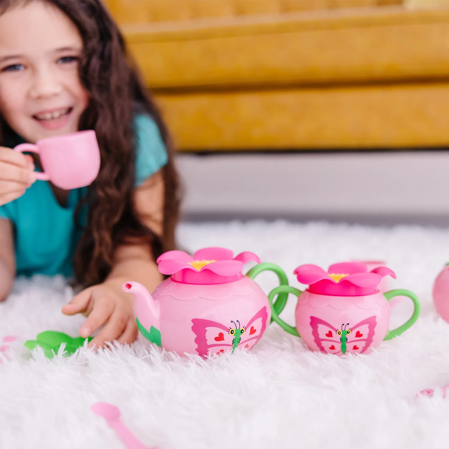 Melissa & Doug Butterfly theeservies kind 15-delig 3+