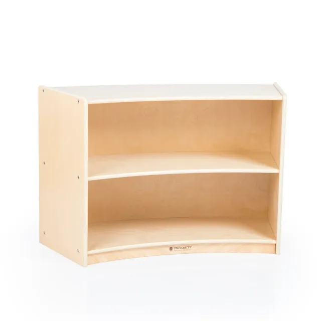 Guidecraft Curved Storage 24 opbergkast 2 vakken berken