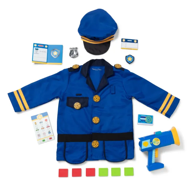 Melissa & Doug Little Officer verkleedset politiepak