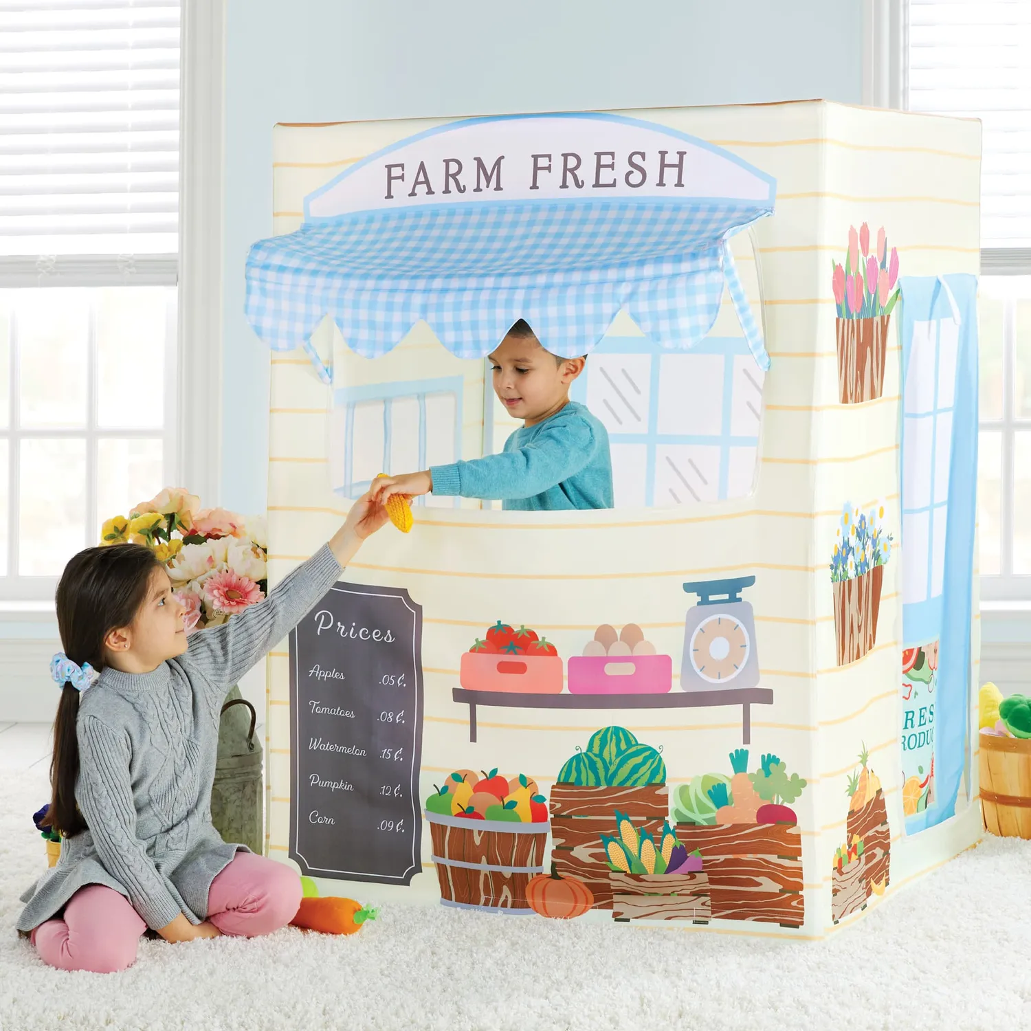 Guidecraft Martha Stewart Kids Farmers Market speeltent markt 3+