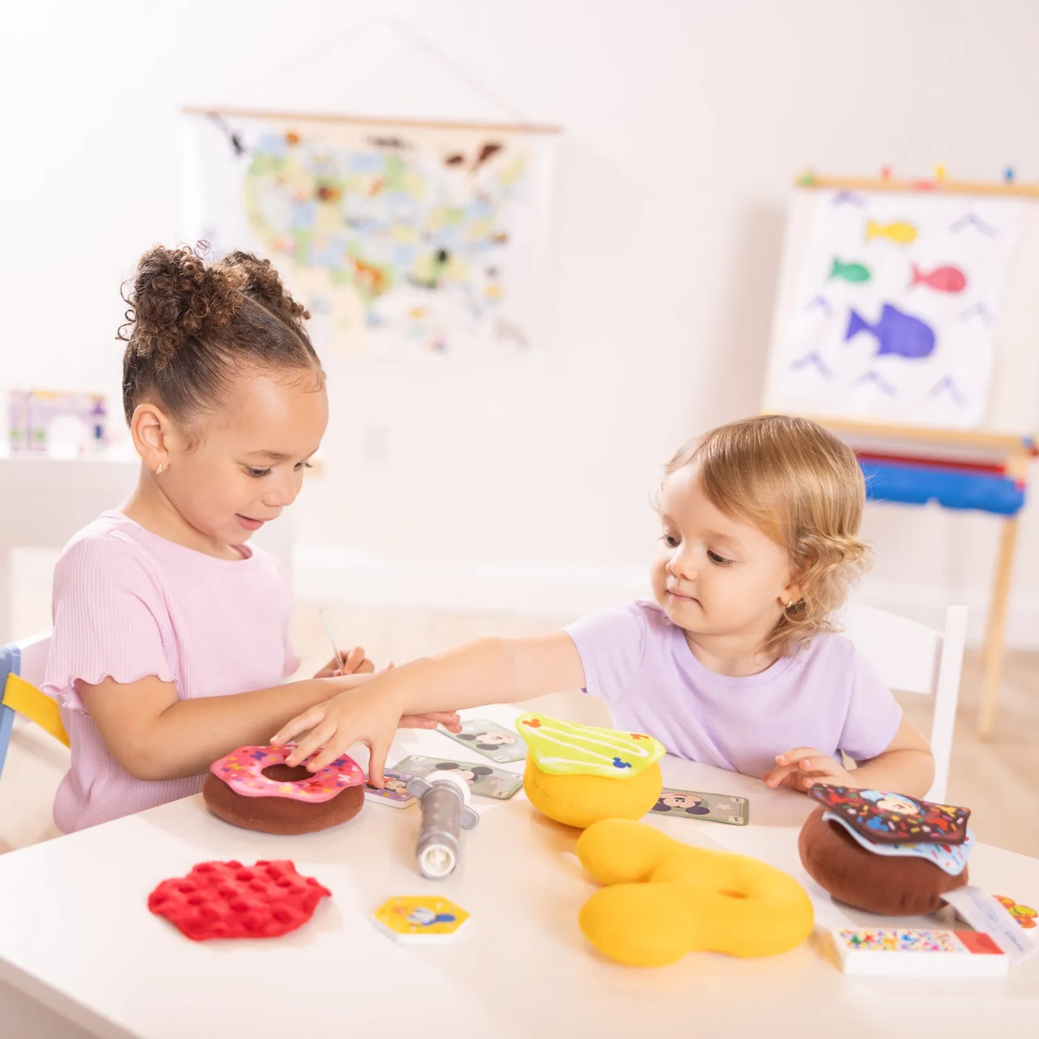 Melissa & Doug Disney Donuts speelset met slotenbord