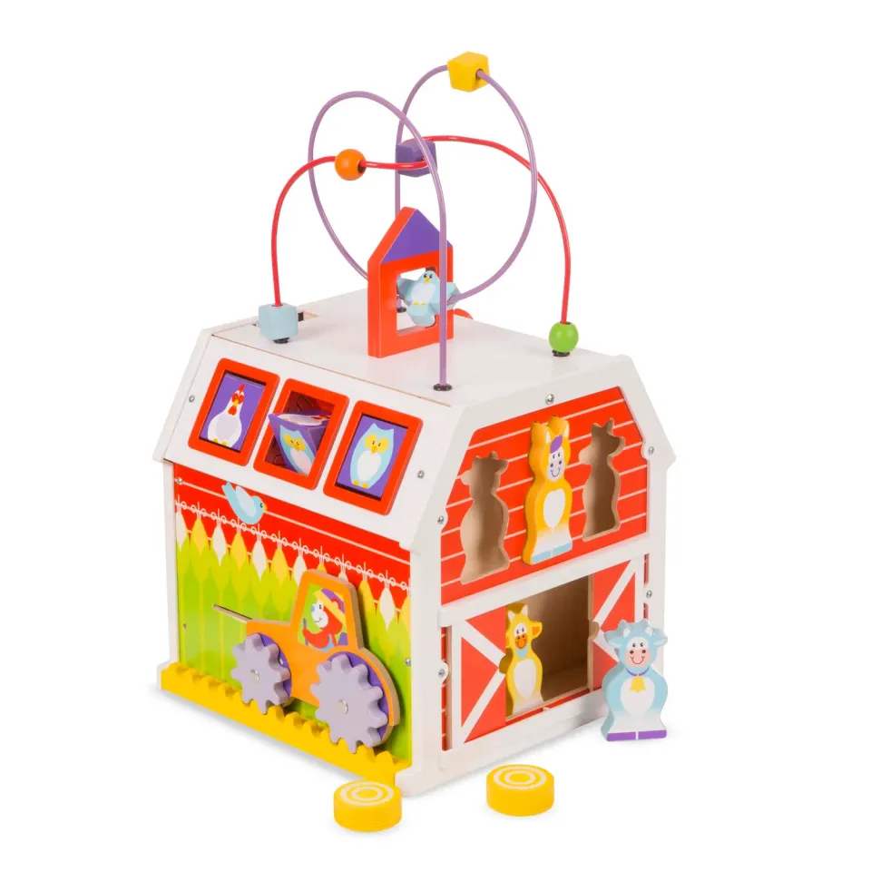 Melissa & Doug First Play boerderij activiteitenschuur 1+ jaar