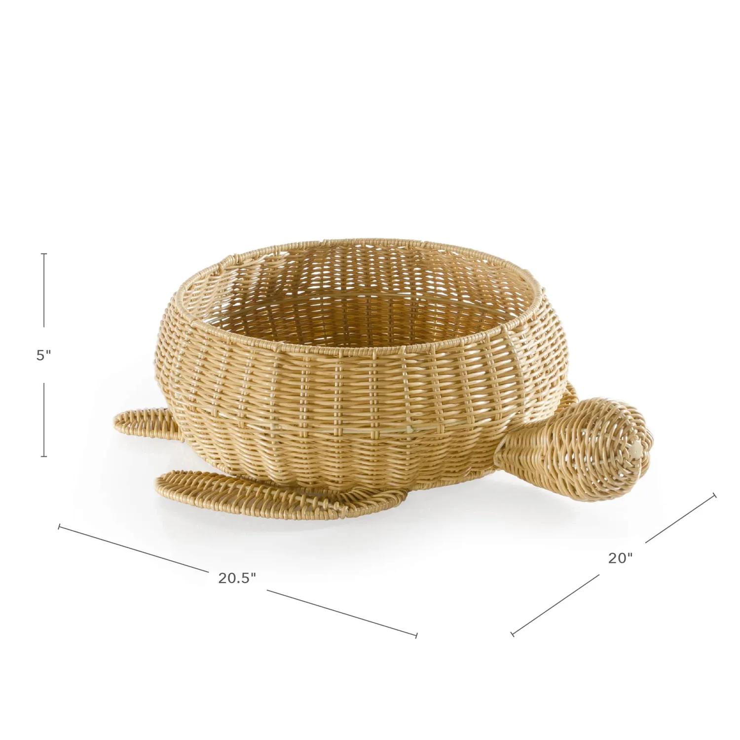 Guidecraft Turtle Washable Wicker vloermand schildpad