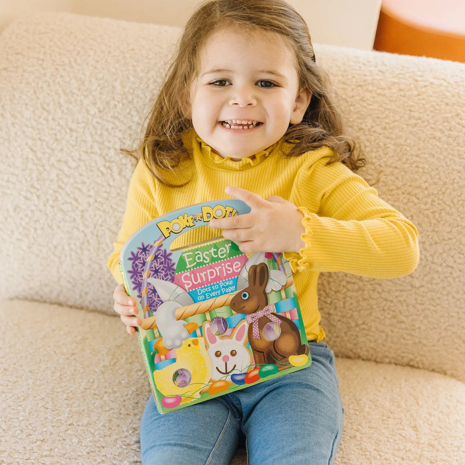 Poke-a-Dot Easter Surprise kartonboek tellen prikstippen