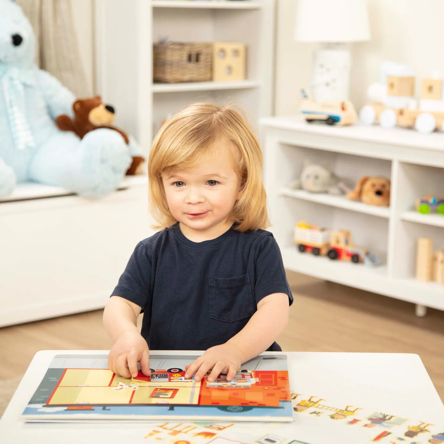 Melissa & Doug My Town herbruikbare stickerpad 200 stickers