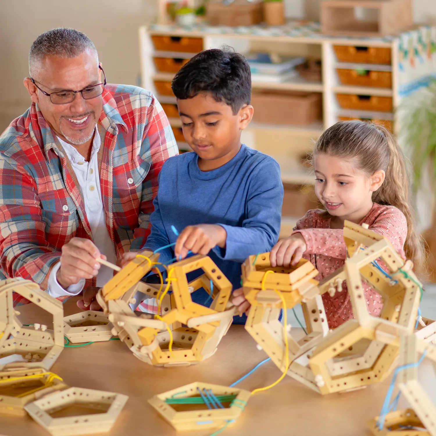 Guidecraft Connections Pentagon Play System bouwset 161-delig