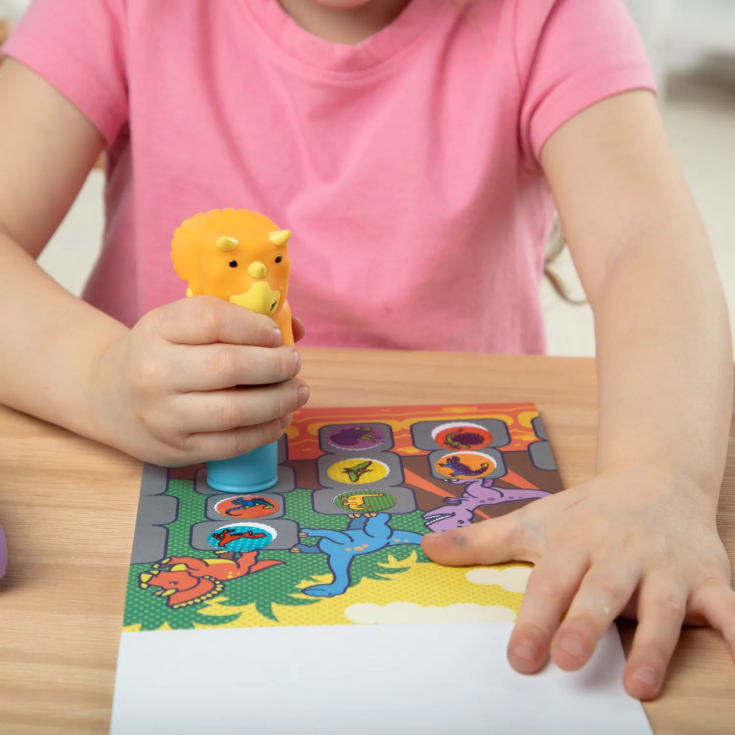 Melissa & Doug Sticker WOW! Dinosaur stickerboek 2-pack dino
