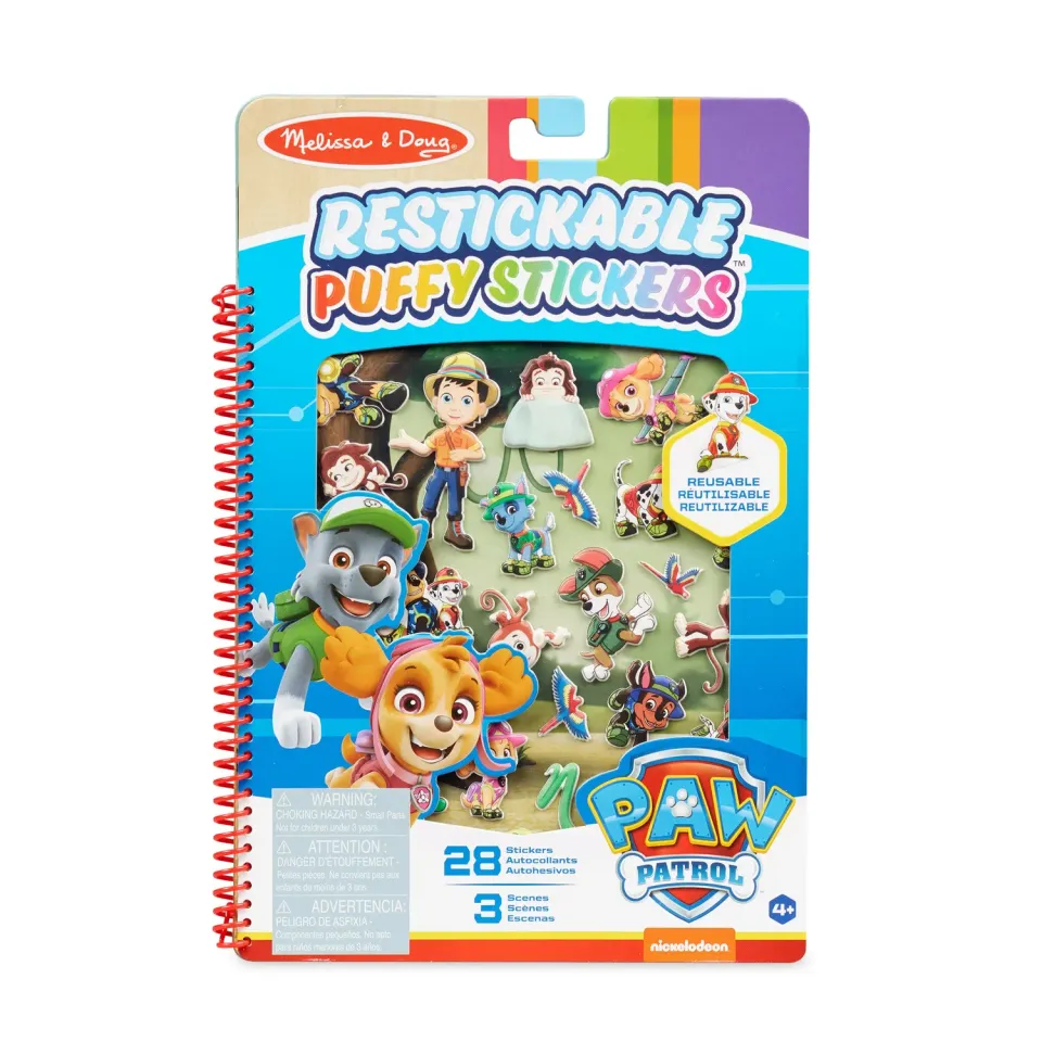 Melissa & Doug PAW Patrol Jungle puffy stickers herbruikbaar