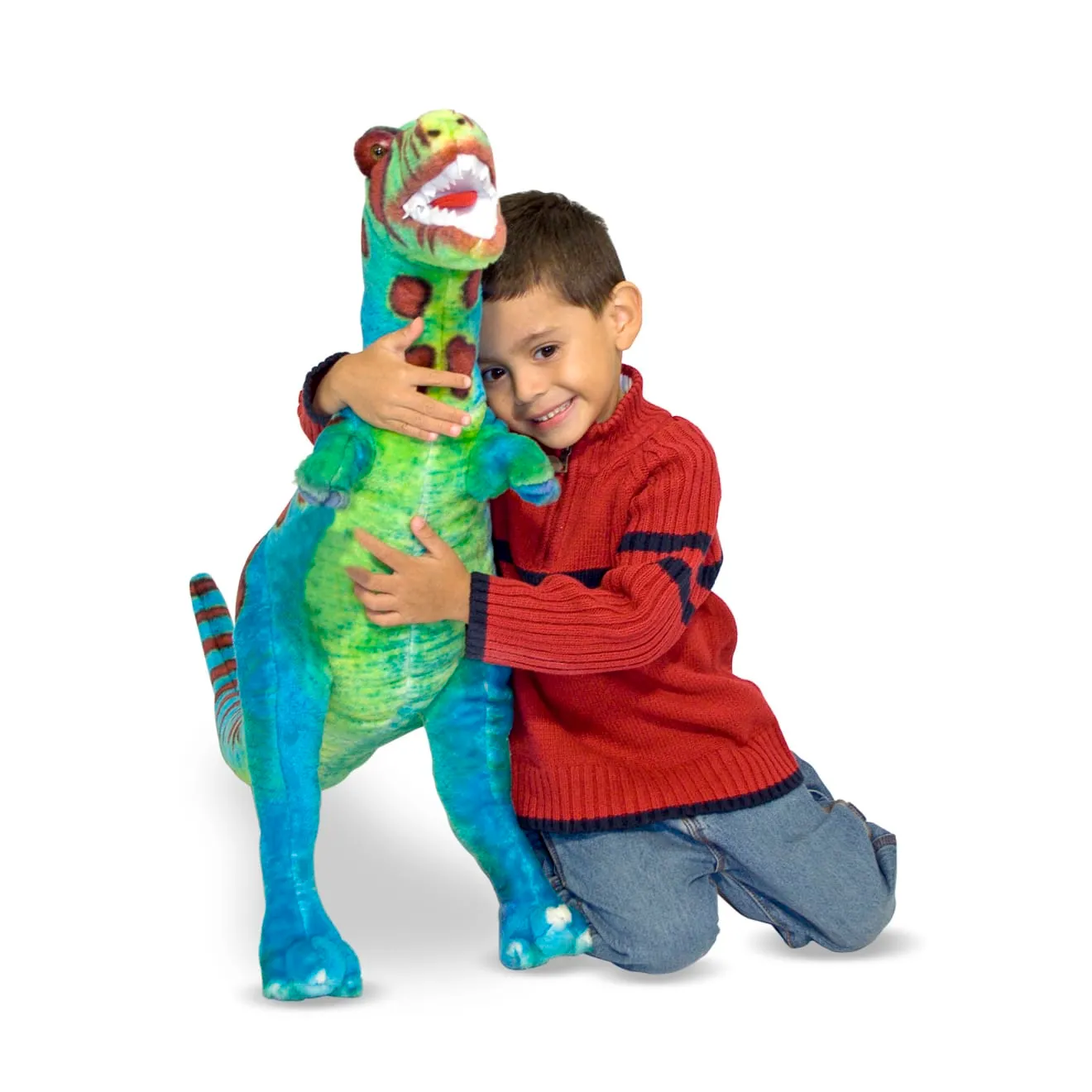 Melissa & Doug T-Rex Grote Knuffel Dino Groen